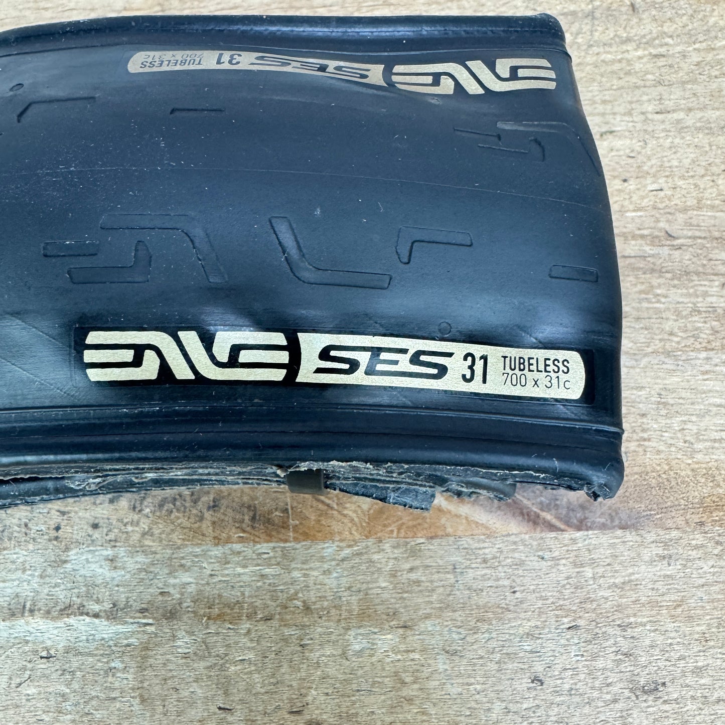 Low Mile! Enve SES Road 700c x 31mm Tubeless Pair Bike Tires 604g