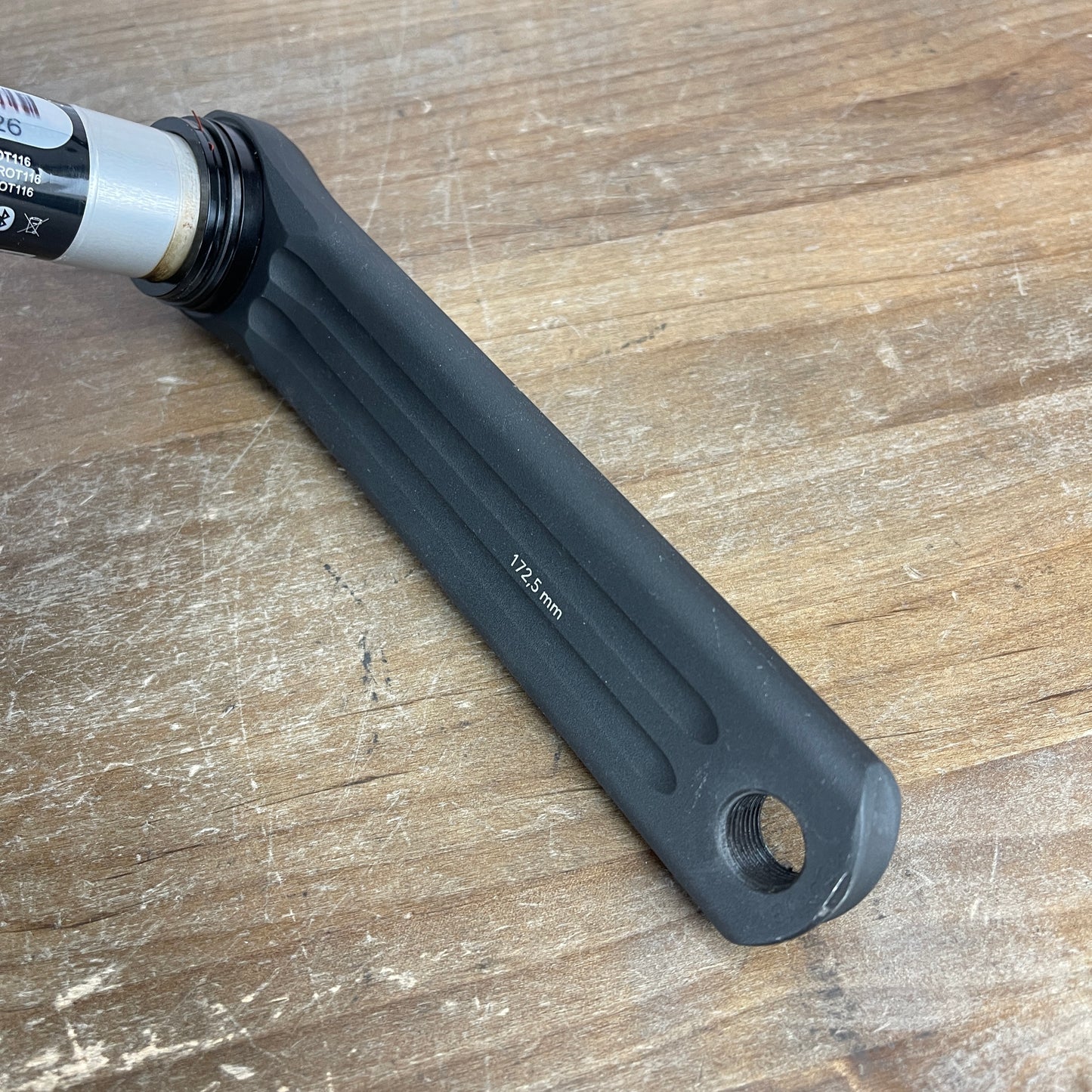 Rotor InPower 53/39t 172.5mm Alloy Road Bike Power Meter Crankset 30mm Spindle