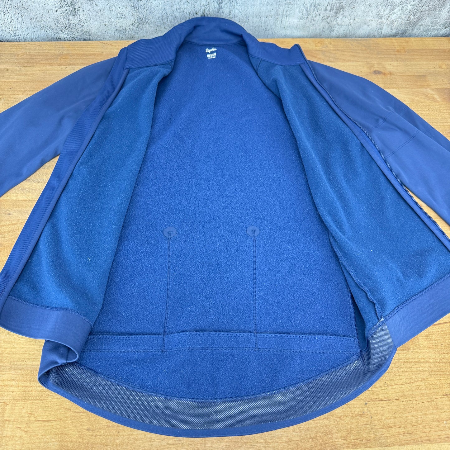 Light Wear! Rapha Core Winter Men's Medium Navy Cycling Jacket