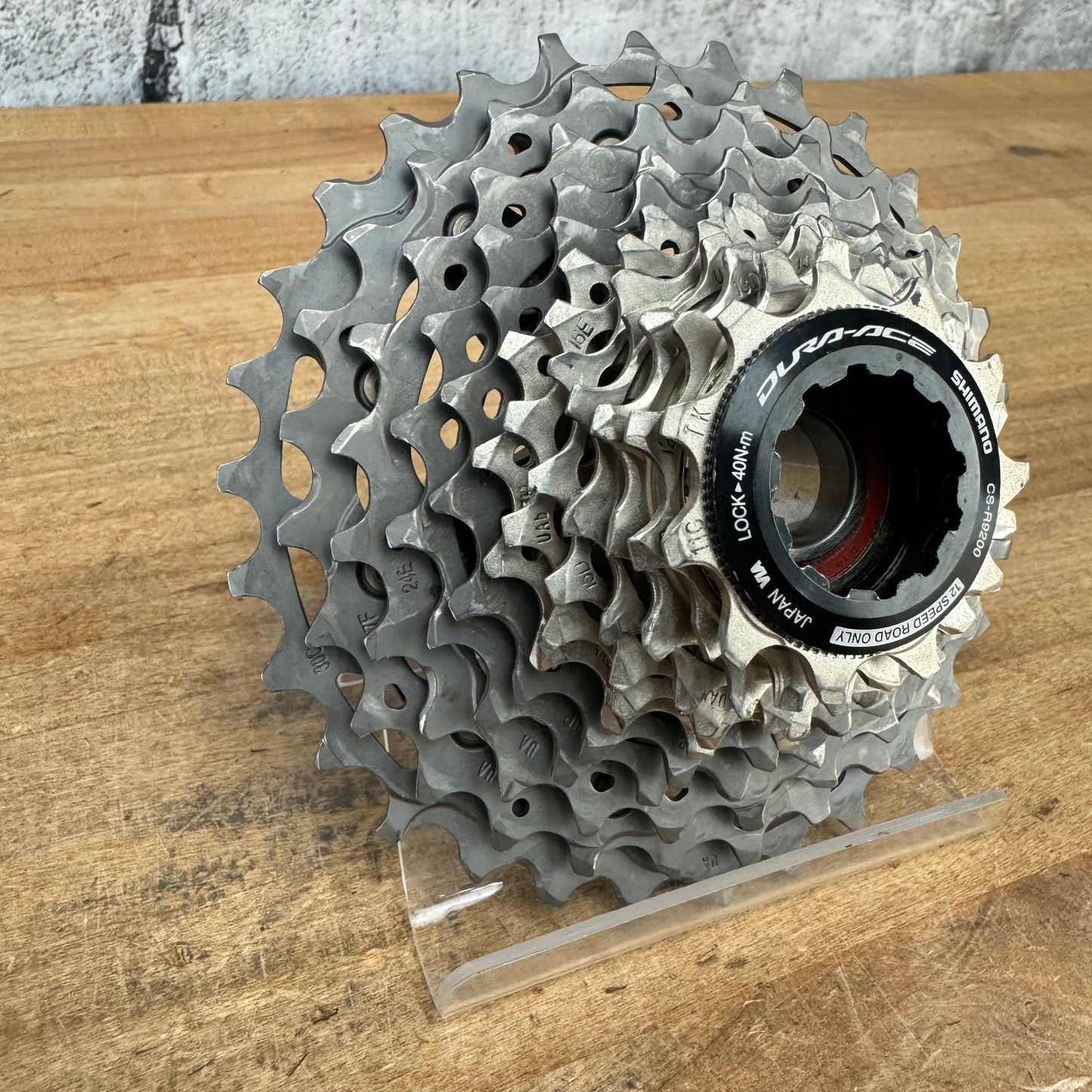 Shimano Dura Ace CS-R9200 11-30t 12-Speed Bike Cassette "Typical Wear" 228g