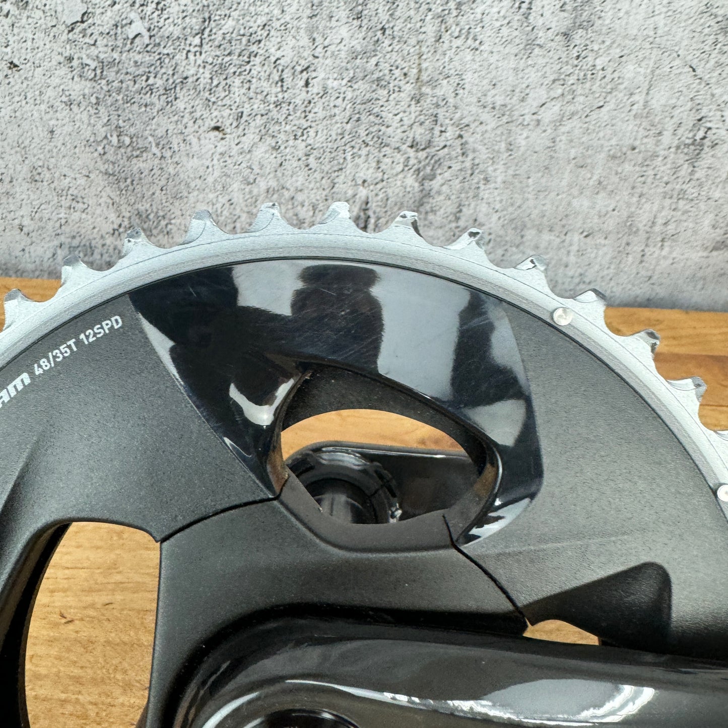 Mint! SRAM Force AXS D1 172.5mm 48/35t 12-Speed Carbon Crankset DUB Spindle 729g