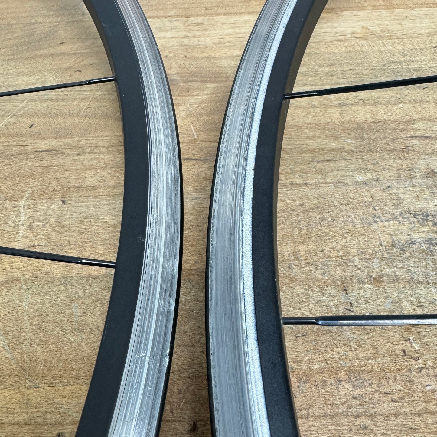 Campagnolo Neutron Asymetric Alloy Clincher Road Bike Wheelset 700c 1625g