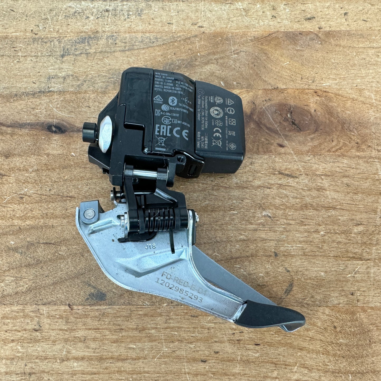 SRAM Red AXS eTap D1 Electronic 12-Speed Braze-On Front Derailleur + Battery