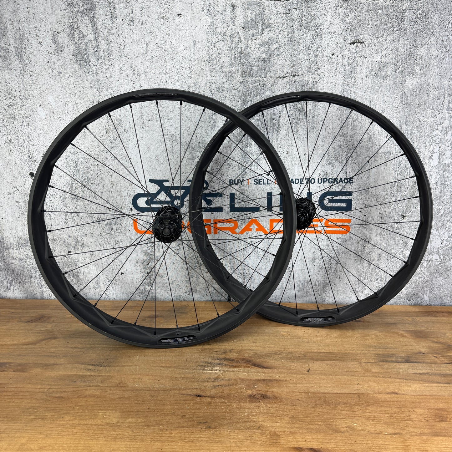 Kuroshio Enso 685 Carbon Tubeless Fat Bike Disc Wheelset 26" Tune Fat King 1734g
