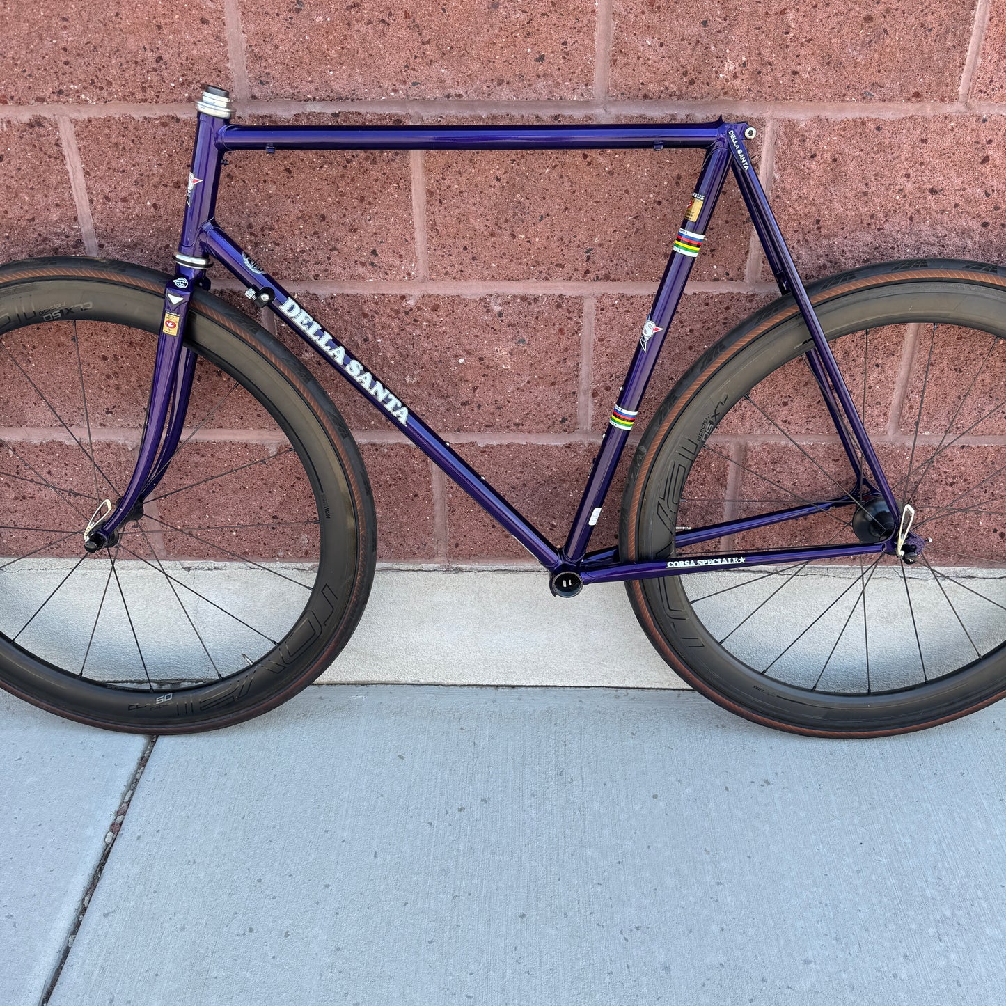 1995 Della Santa Special Corsa 25th Anniversary 57cm Rim Brake Steel Frameset 700c