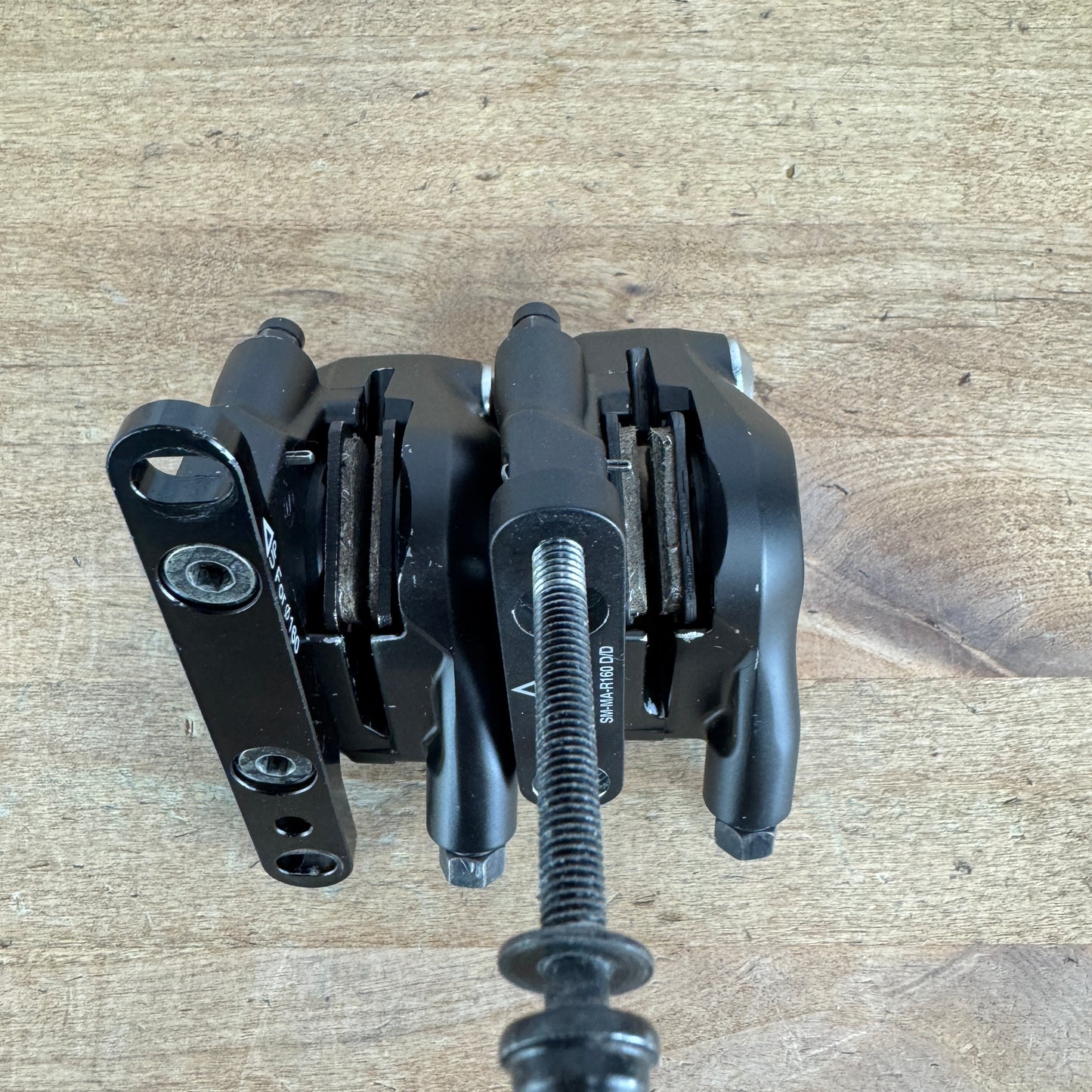 Low Mile Shimano GRX BR-RX400 Flat Mount Pair Hydraulic Disc Brake Calipers 303g