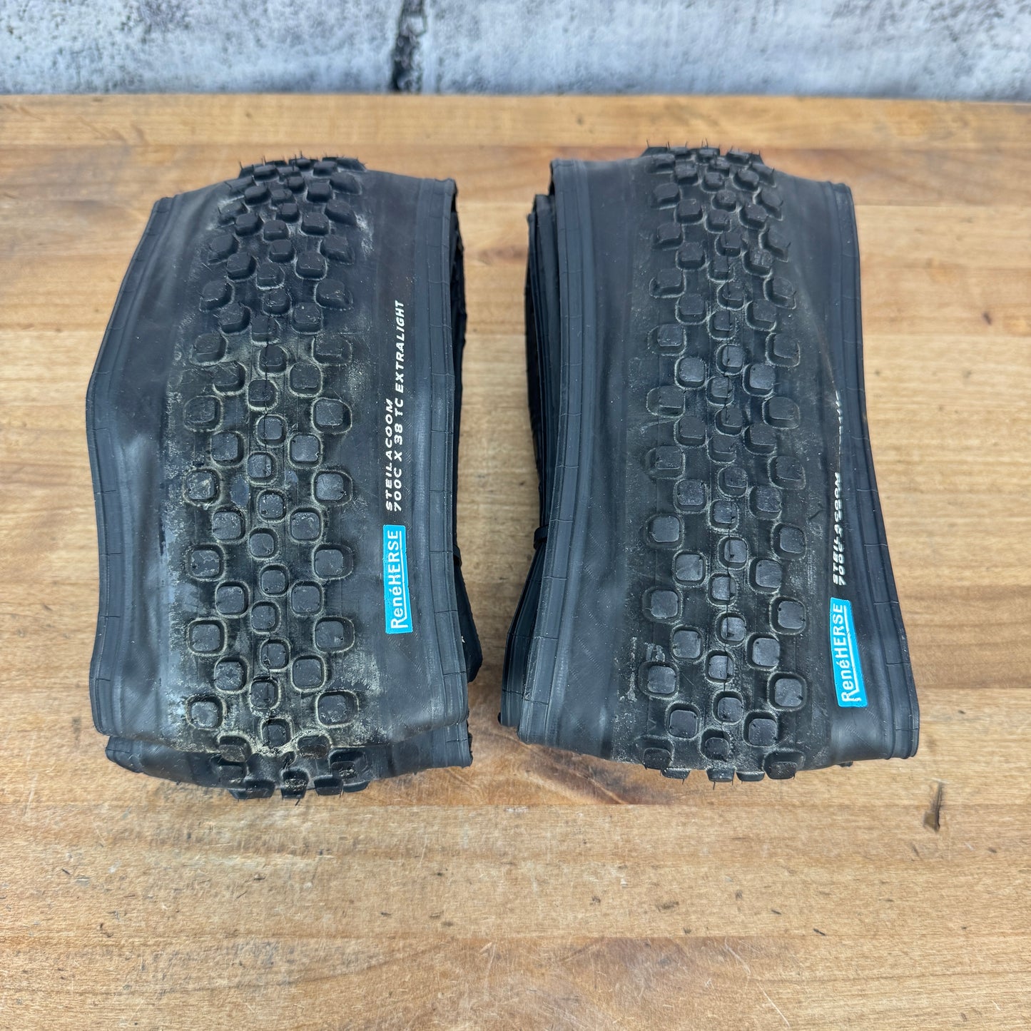 New! Pair Rene Herse Steilacoom Extralight 700c x 38mm Gravel Tires MSRP $180