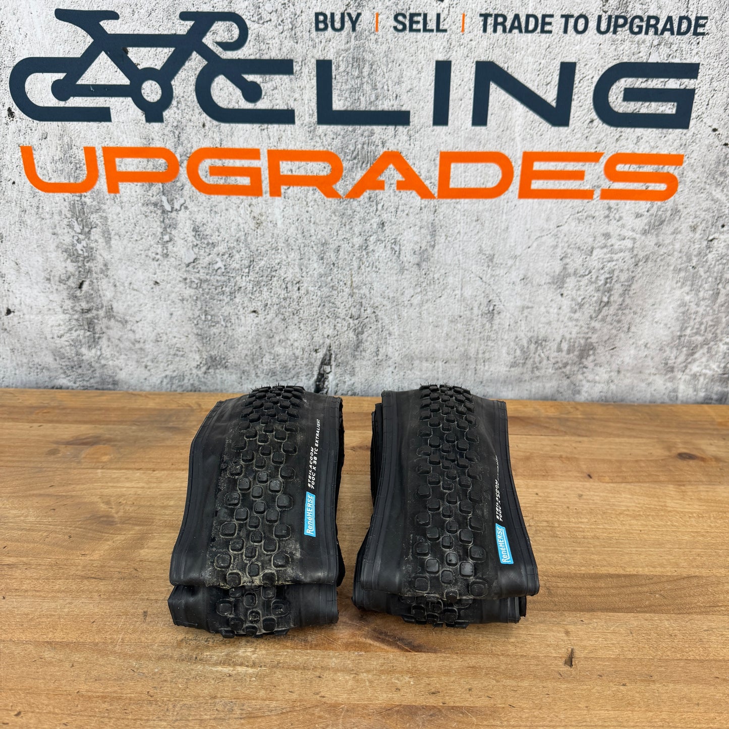 New! Pair Rene Herse Steilacoom Extralight 700c x 38mm Gravel Tires MSRP $180