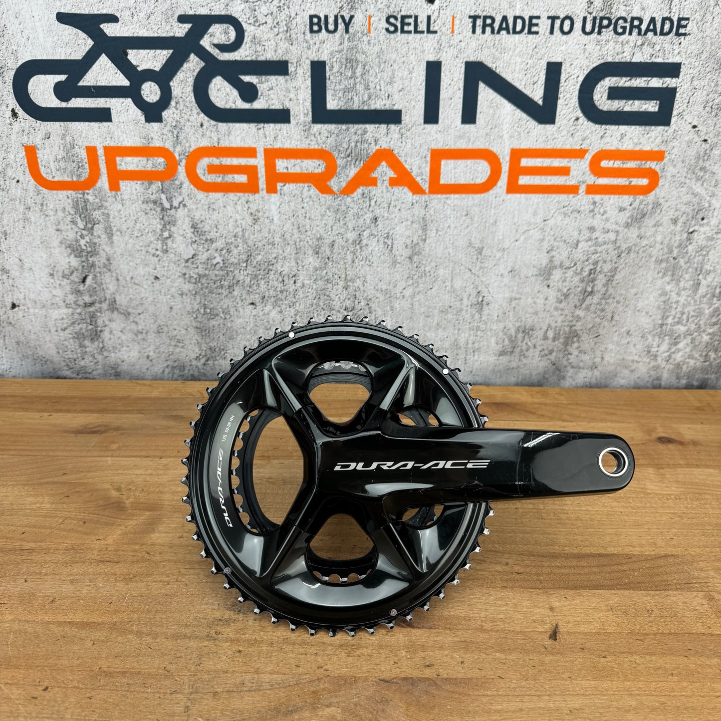 Shimano Dura-Ace FC-R9200 172.5mm 52/36t Alloy 12-Speed Crankset 24mm Spindle