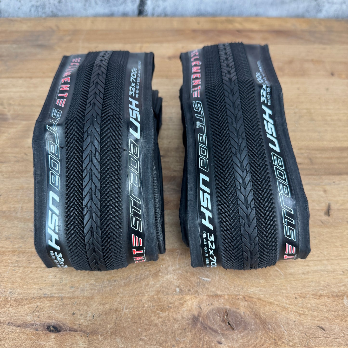 New! Pair Clemente Strada USH 700c x 32mm Tubeless Bike Tires