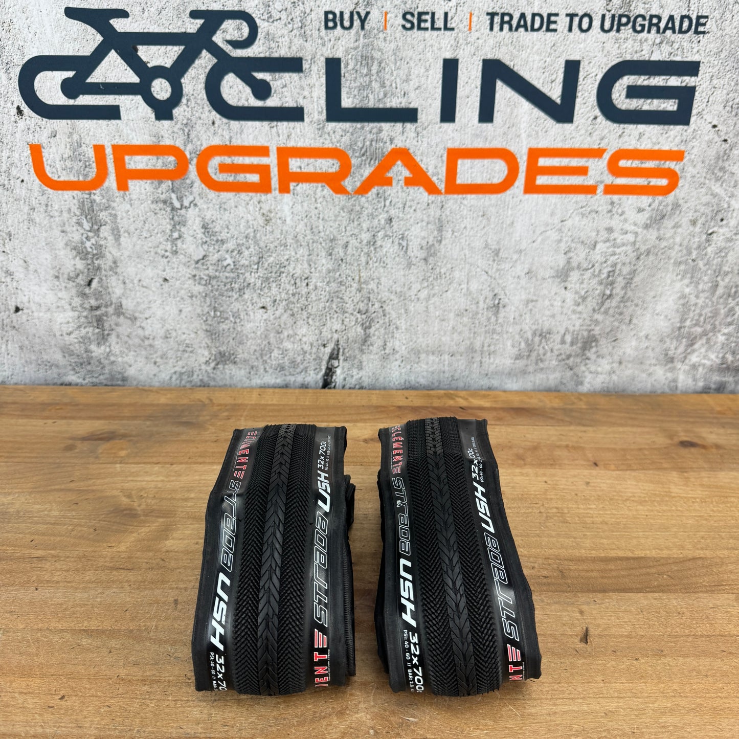 New! Pair Clemente Strada USH 700c x 32mm Tubeless Bike Tires
