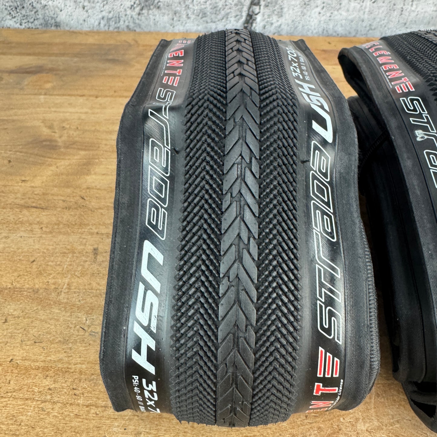 New! Pair Clemente Strada USH 700c x 32mm Tubeless Bike Tires