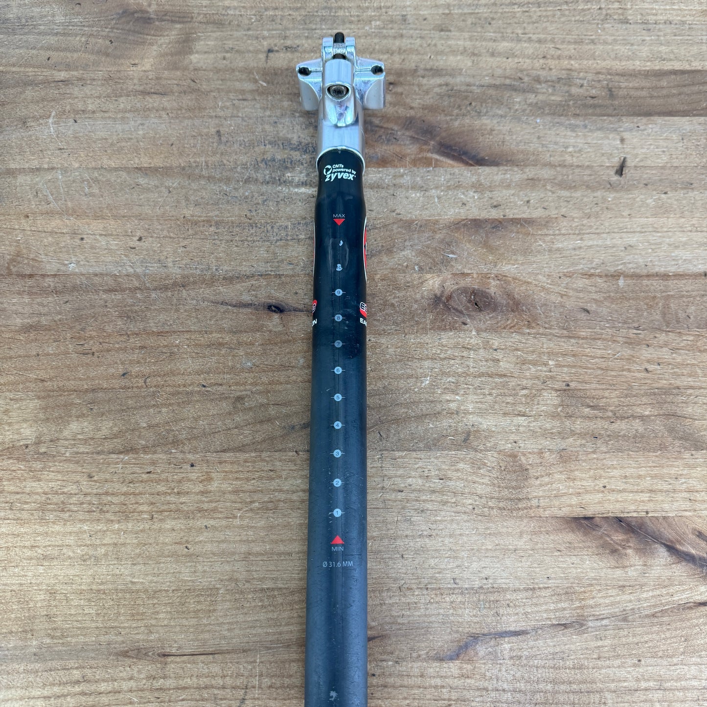 Easton EC70 Carbon 31.6mm x 350mm 20mm Setback Bike Seatpost 220g
