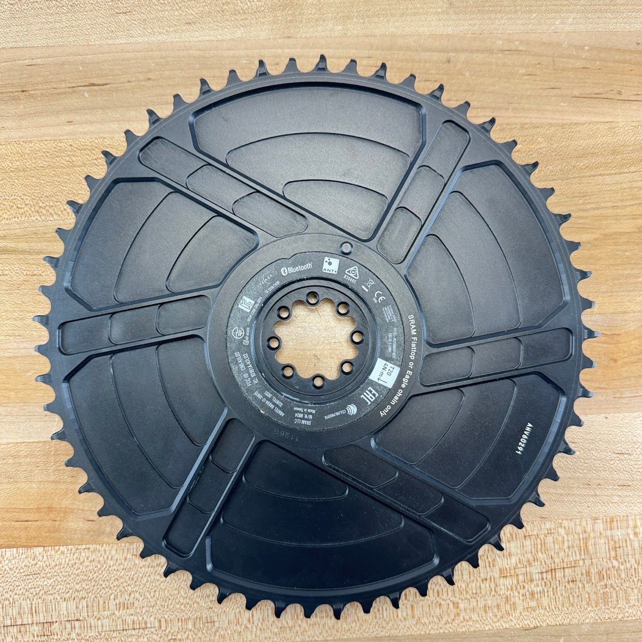 New! SRAM Red AXS E1 X-Sync Aero 1x 58t 12-Speed DM Chainring Quarq Power Meter