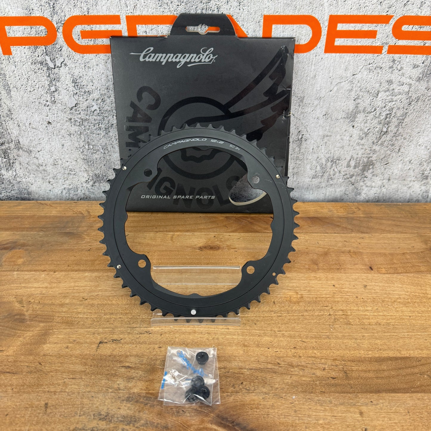 New! Campagnolo FC-RE950 Record 50t 12-Speed 4-Bolt 146BCD Outer Chainring