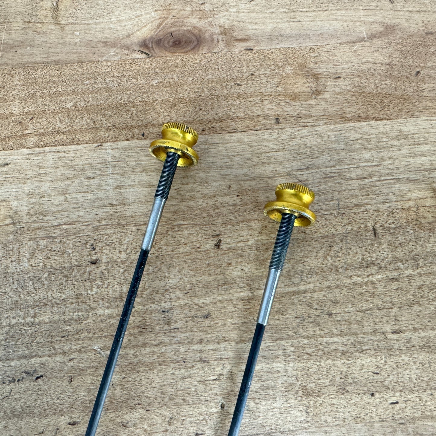 Tune U20 Carbon Titanium 100/130mm Gold Quick Release Skewers 27g