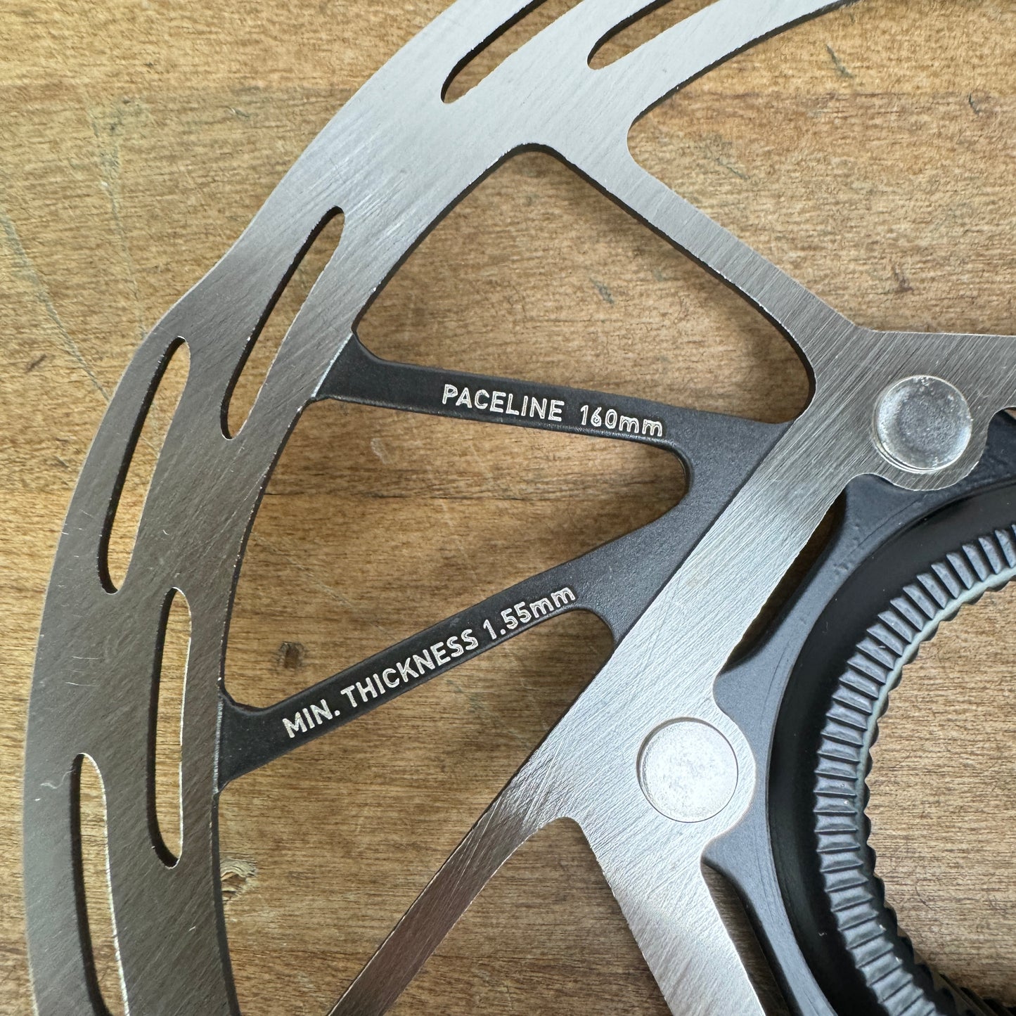 New! SRAM Paceline Center Mount 160mm Pair Bike Brake Rotors 323g MSRP $100