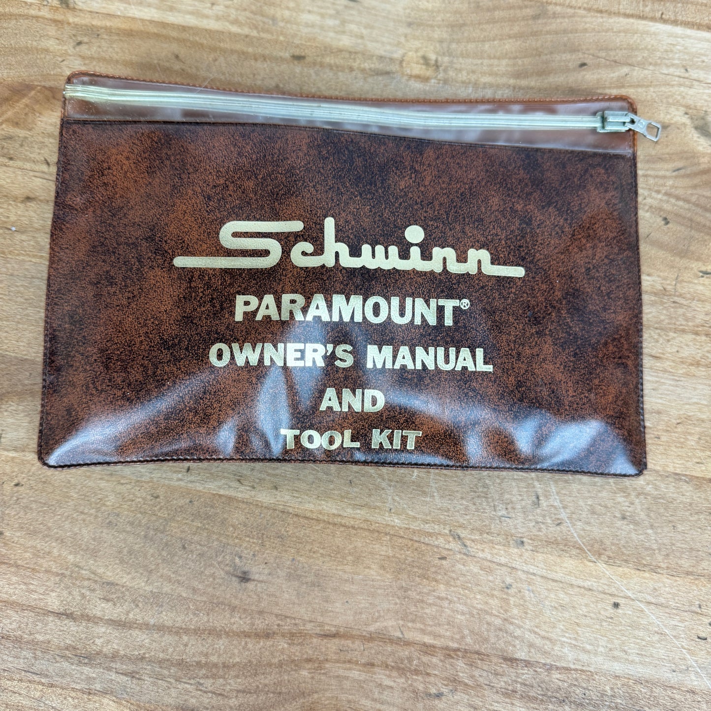 Vintage/Mint! Schwinn Paramount Bicycle Owners Manual & Tool Kit for Campagnolo