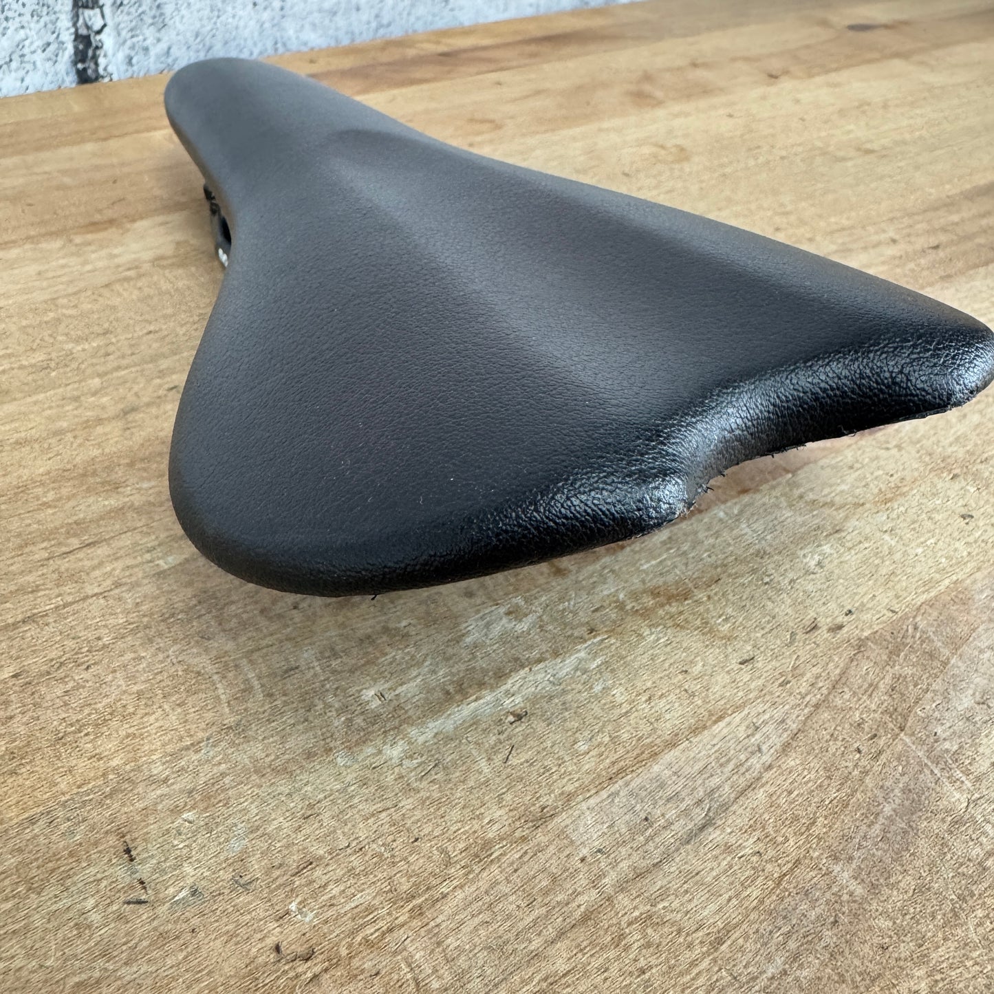Low Mile! Morgaw Forage Evo 130mm 7x9mm Carbon Rails Bike Saddle 199g