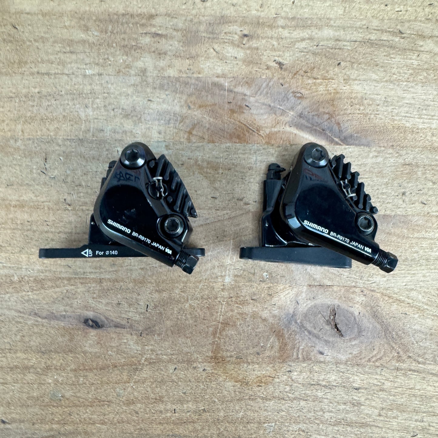 Shimano Dura-Ace BR-R9170 Flat-Mount Hydraluic Disc Brake Calipers 290g