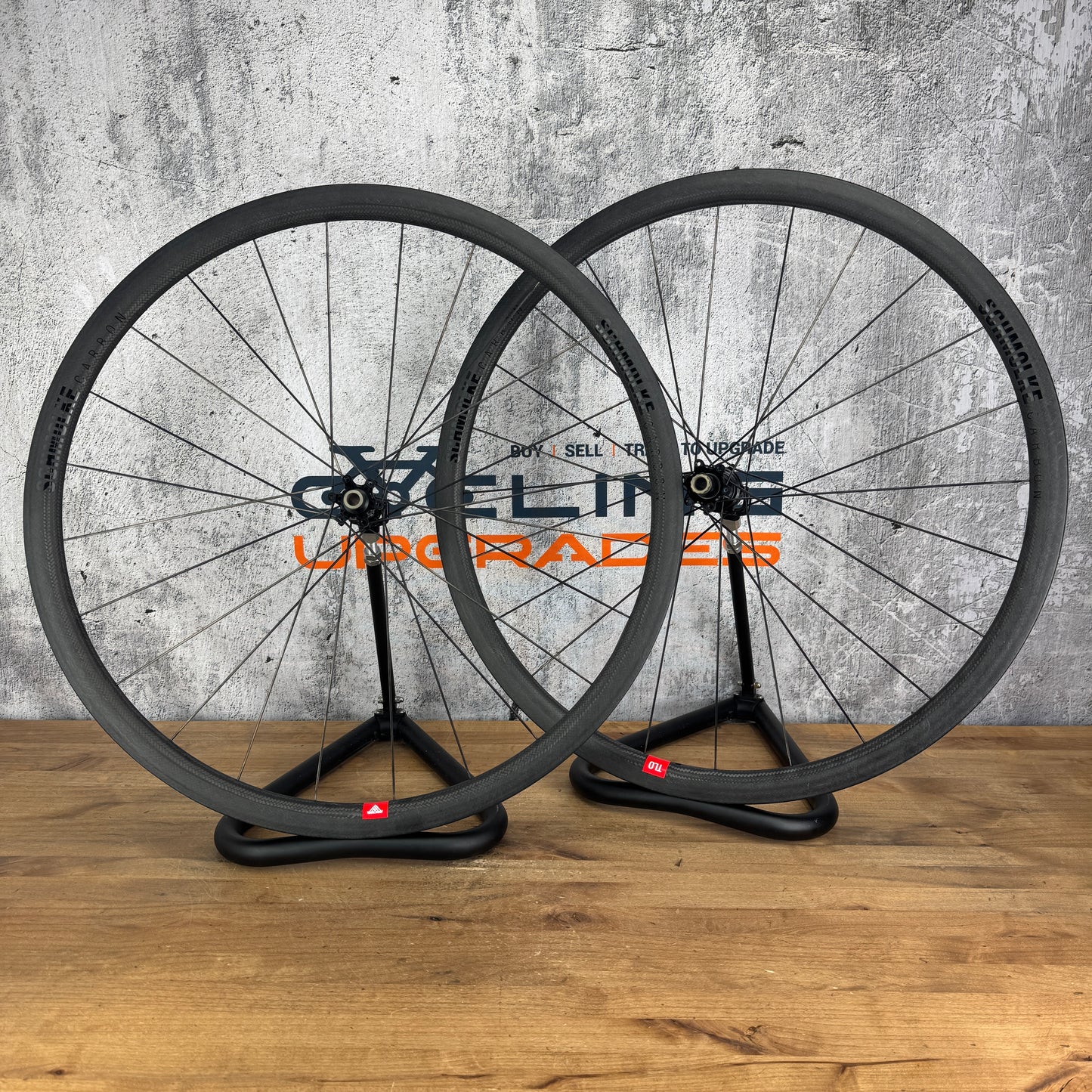 Mint! Schmolke TLO 30 Carbon Tubeless Disc Wheelset 700c Extralite Hubs 1322g