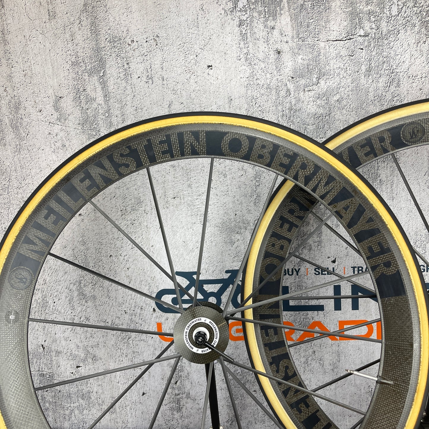 Lightweight Meilenstein Obermayer Carbon Tubular Wheelset 700c Rim Brake 960g