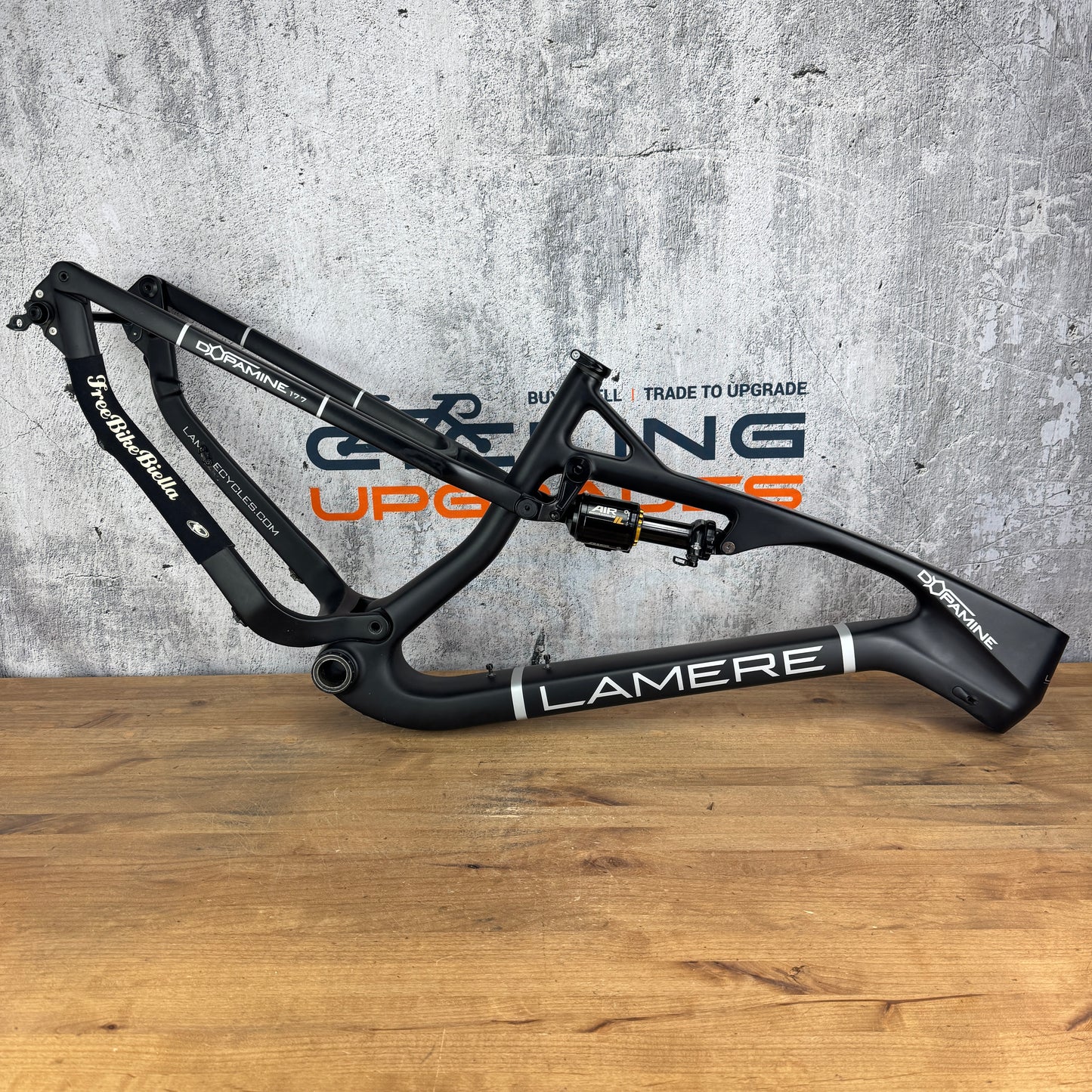 Lamere Dopamine Medium Carbon Fat Bike Disc Brake Frameset 26" 2857g