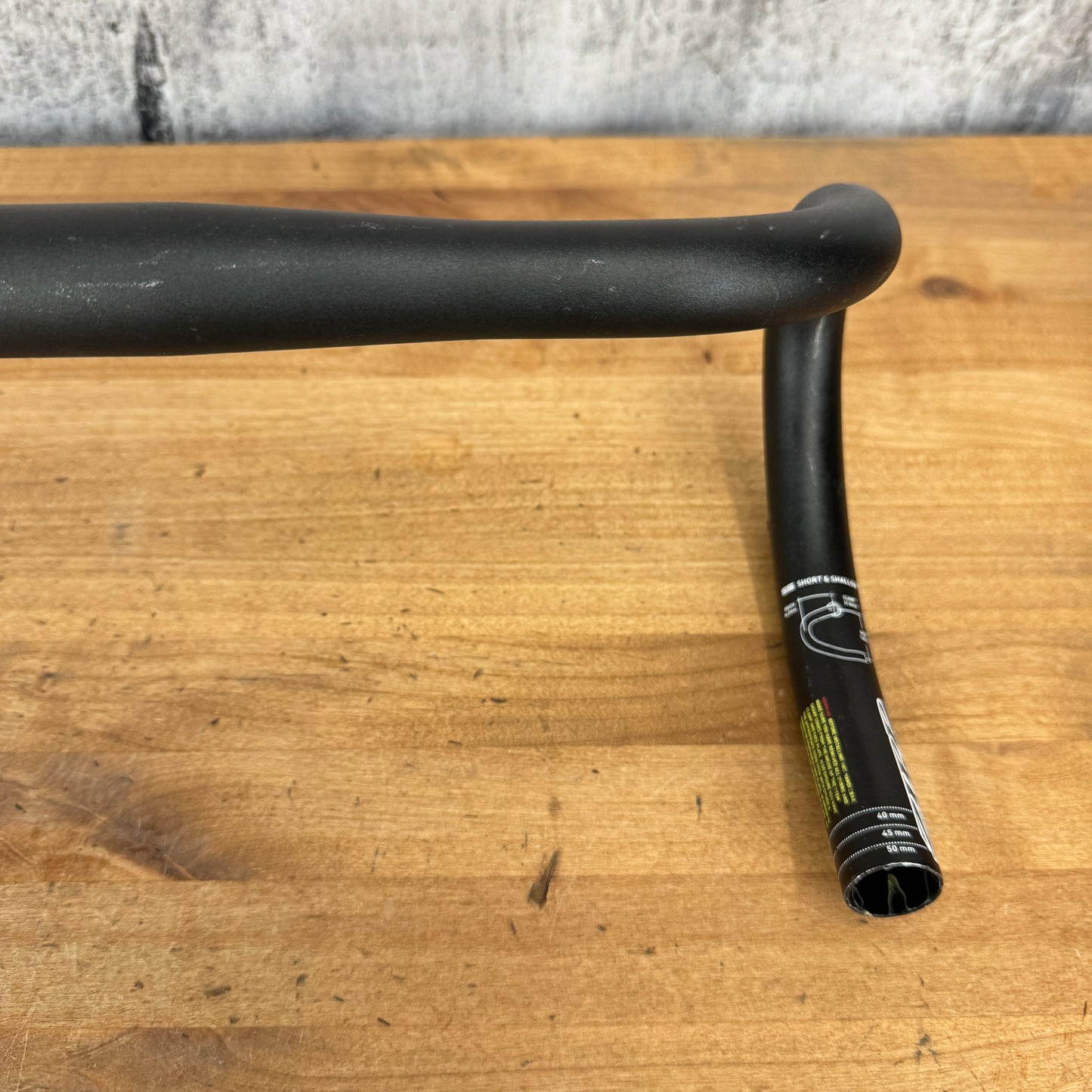 Zipp Service Course SS Short & Shallow 44cm 31.8mm Alloy Bike Handlebar 290g