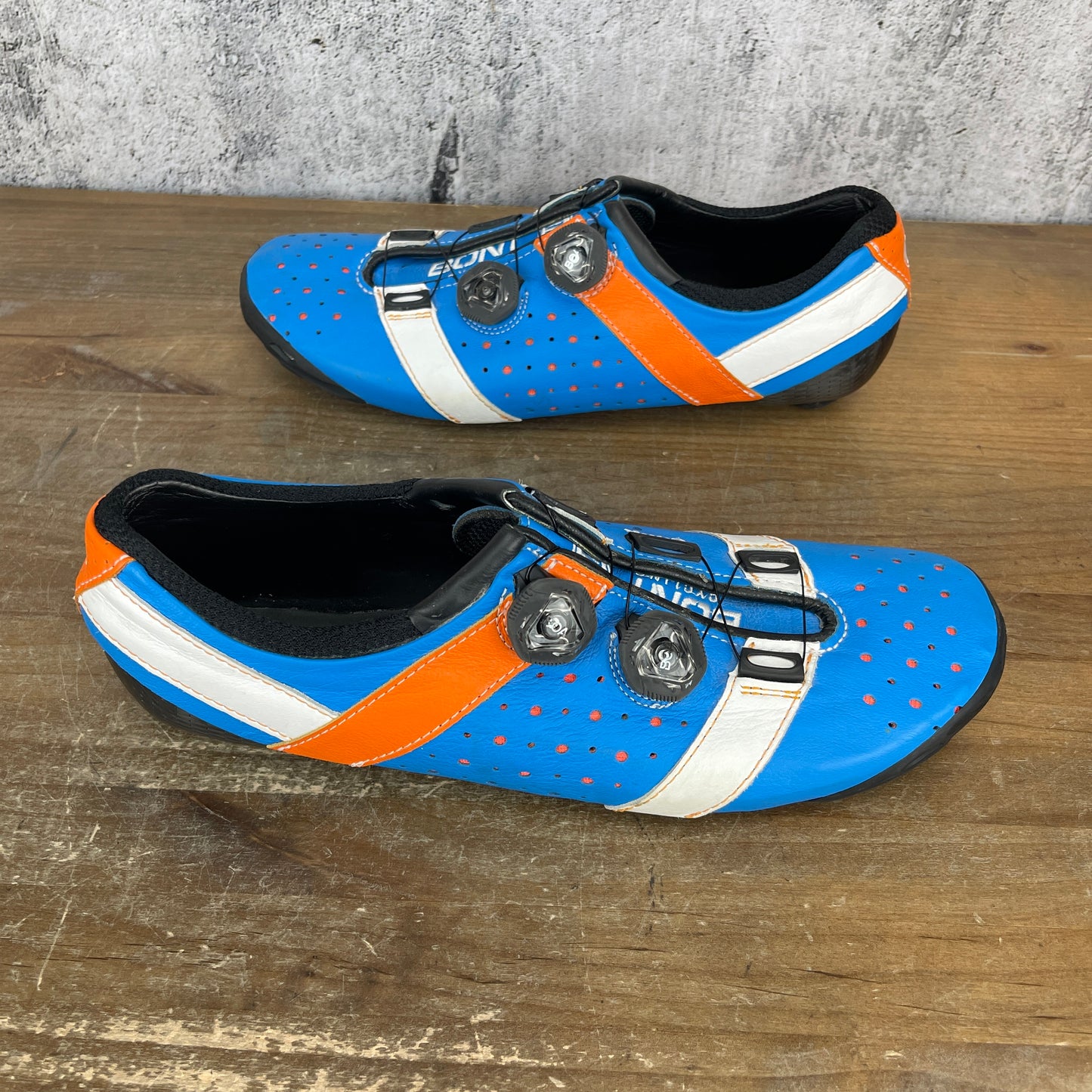 Bont Vaypor+ 2016 Cycling Carbon 3-Bolt Men's Road Bike Shoes Size 12 US 47 EU