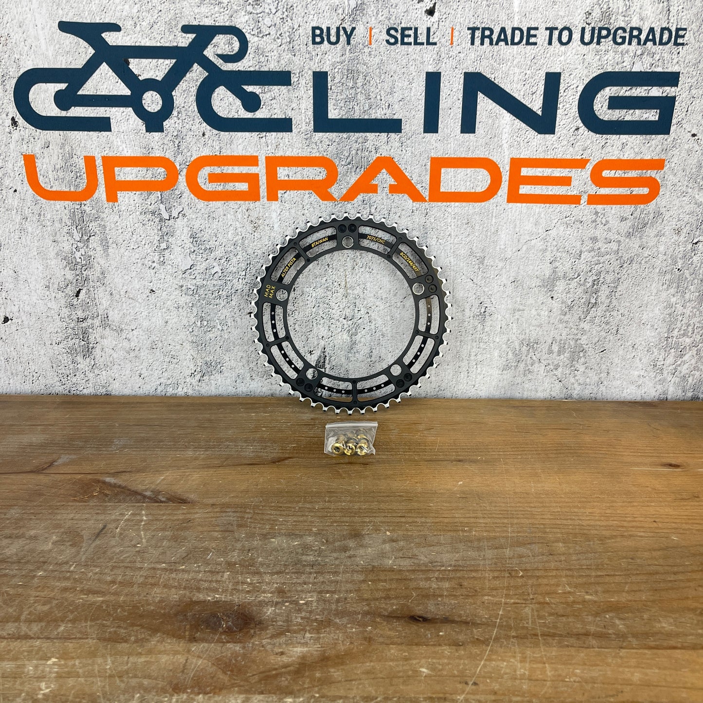 Alte Cycles Pista 49t 5-Bolt 144BCD Cycling Single Track Fixed Gear Chainring