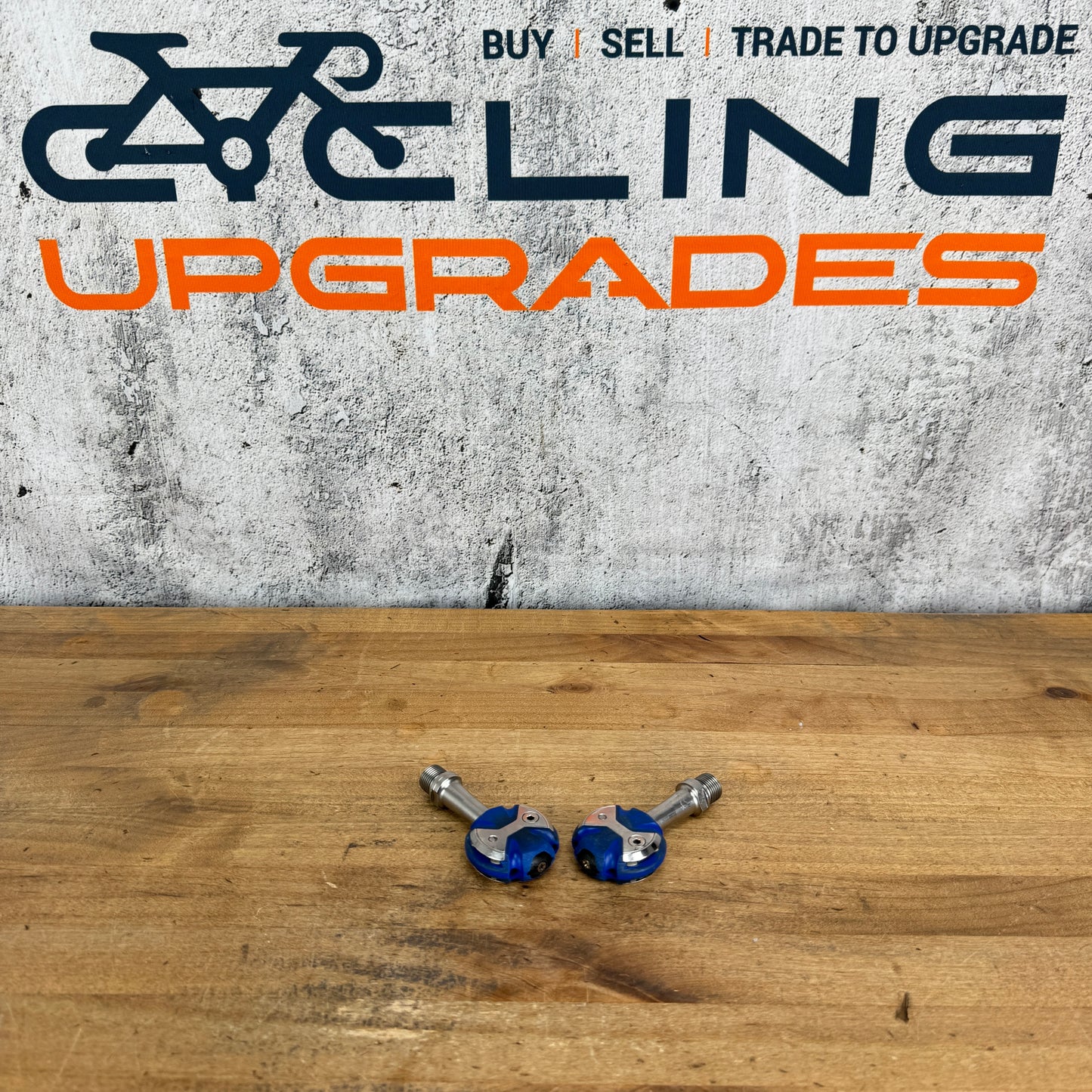 Speedplay Zero Stainless Steel Blue Road Bike Clipless Pedals 211g