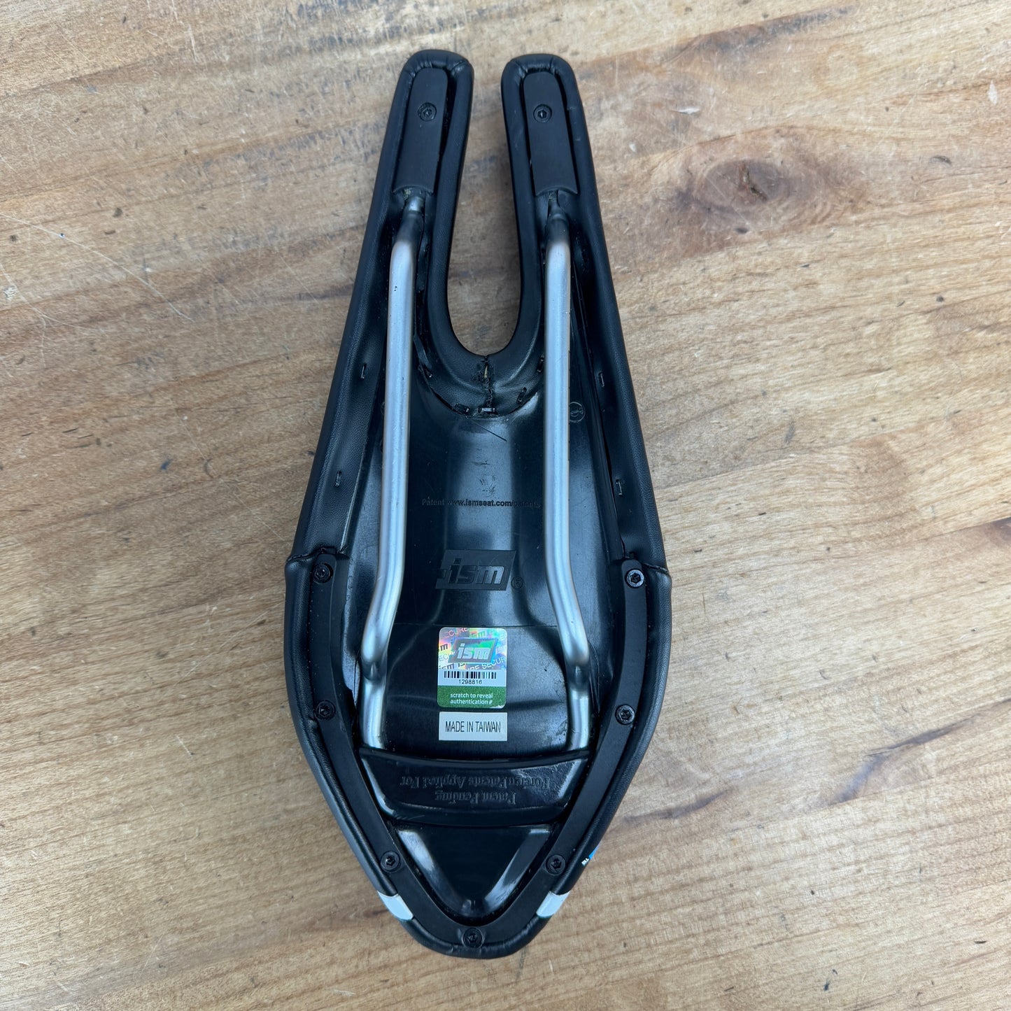 Low Mile! ISM PN 1.1 110mm 7x7mm Steel Rails TT/Triathlon Bike Saddle 386g