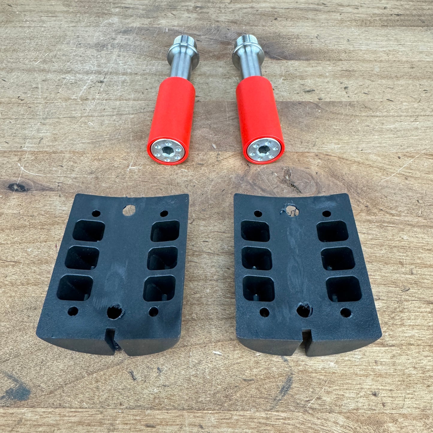 New! AeroLite Titanium Road Aero Clipless Bike Pedals 73g + Cleats