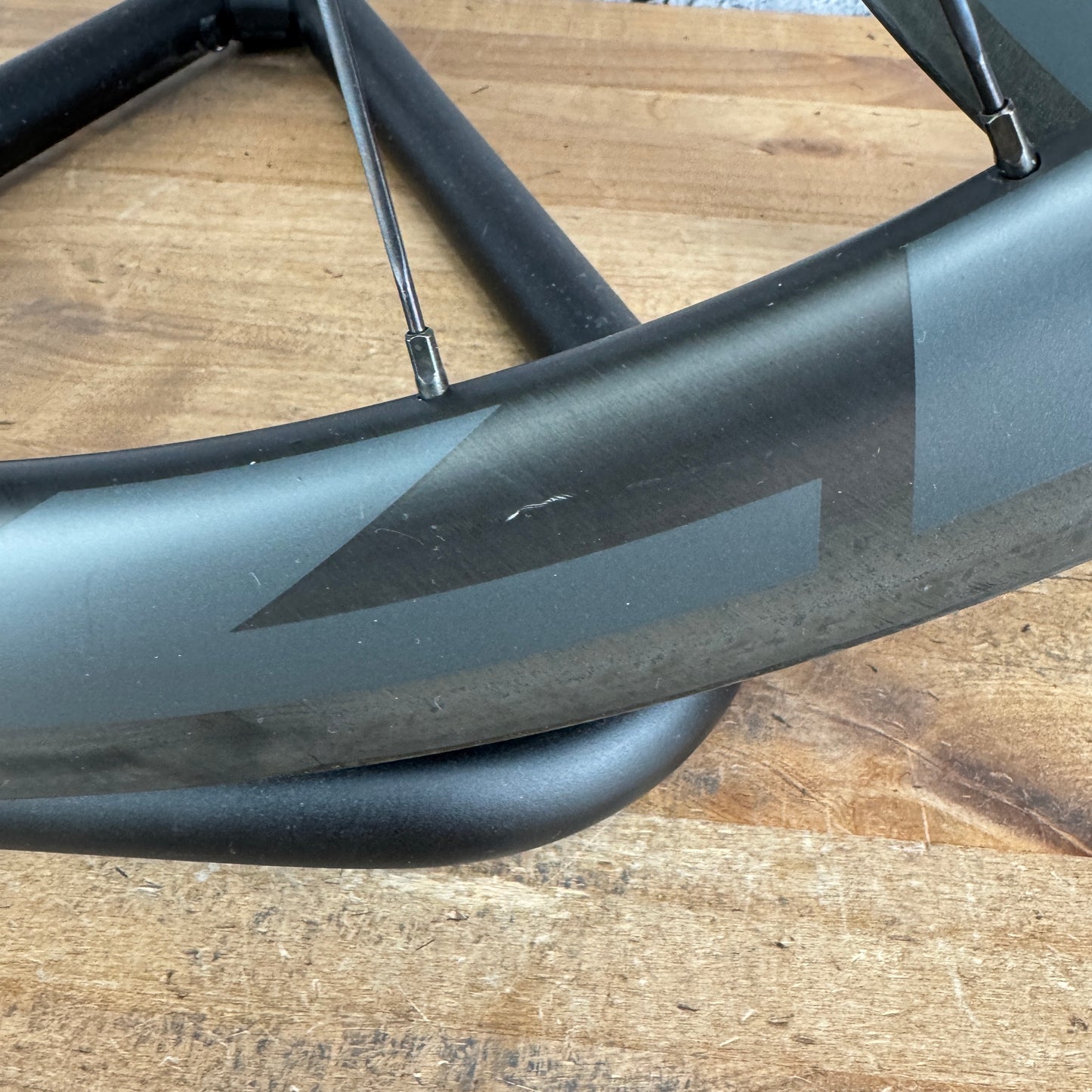 Zipp 303s Carbon Tubeless Hookless Disc Brake Wheelset 700c 76/176 Hubs 1544g