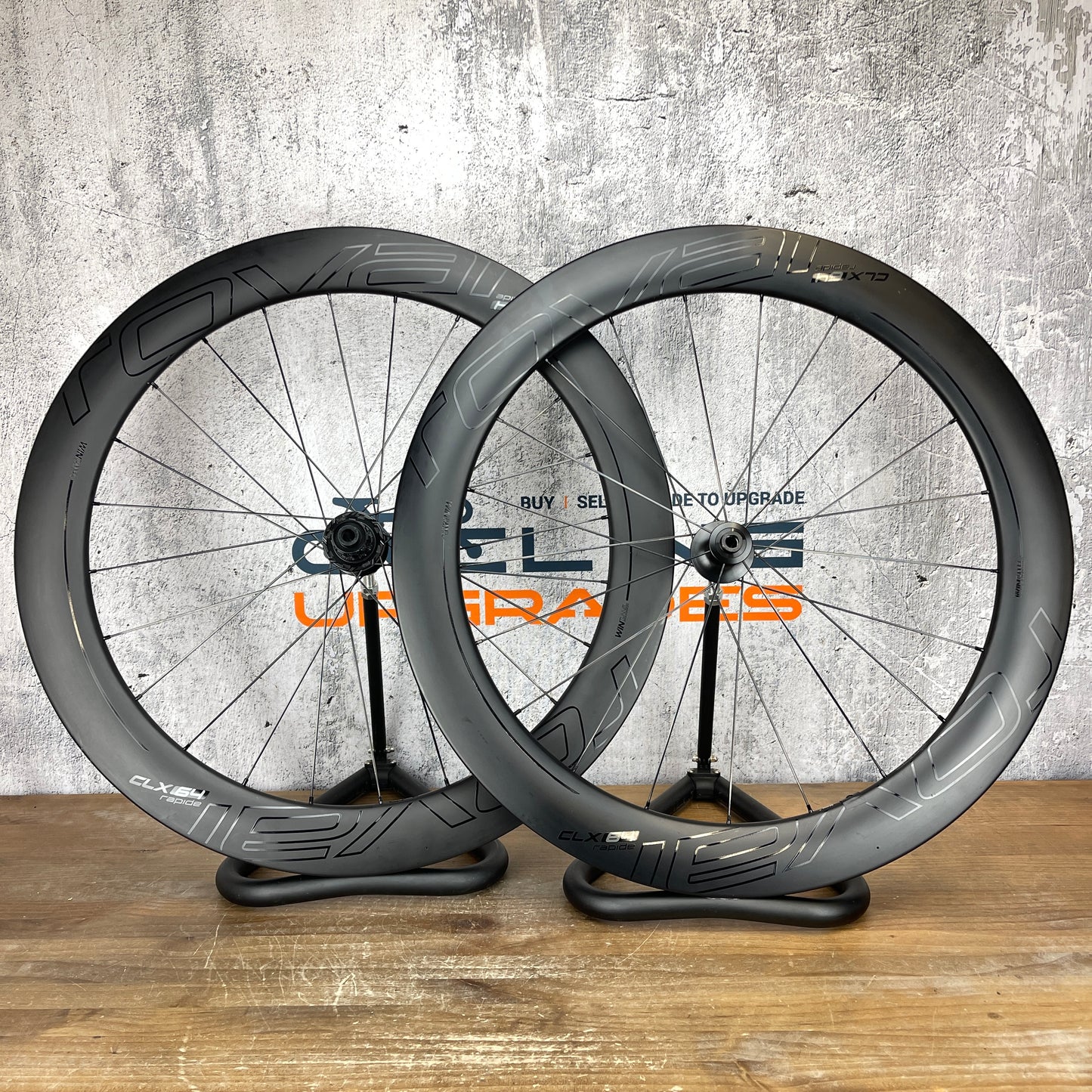 Roval CLX 64 Ceramicspeed Carbon Tubeless Disc Brake Wheelset 700c 1662g