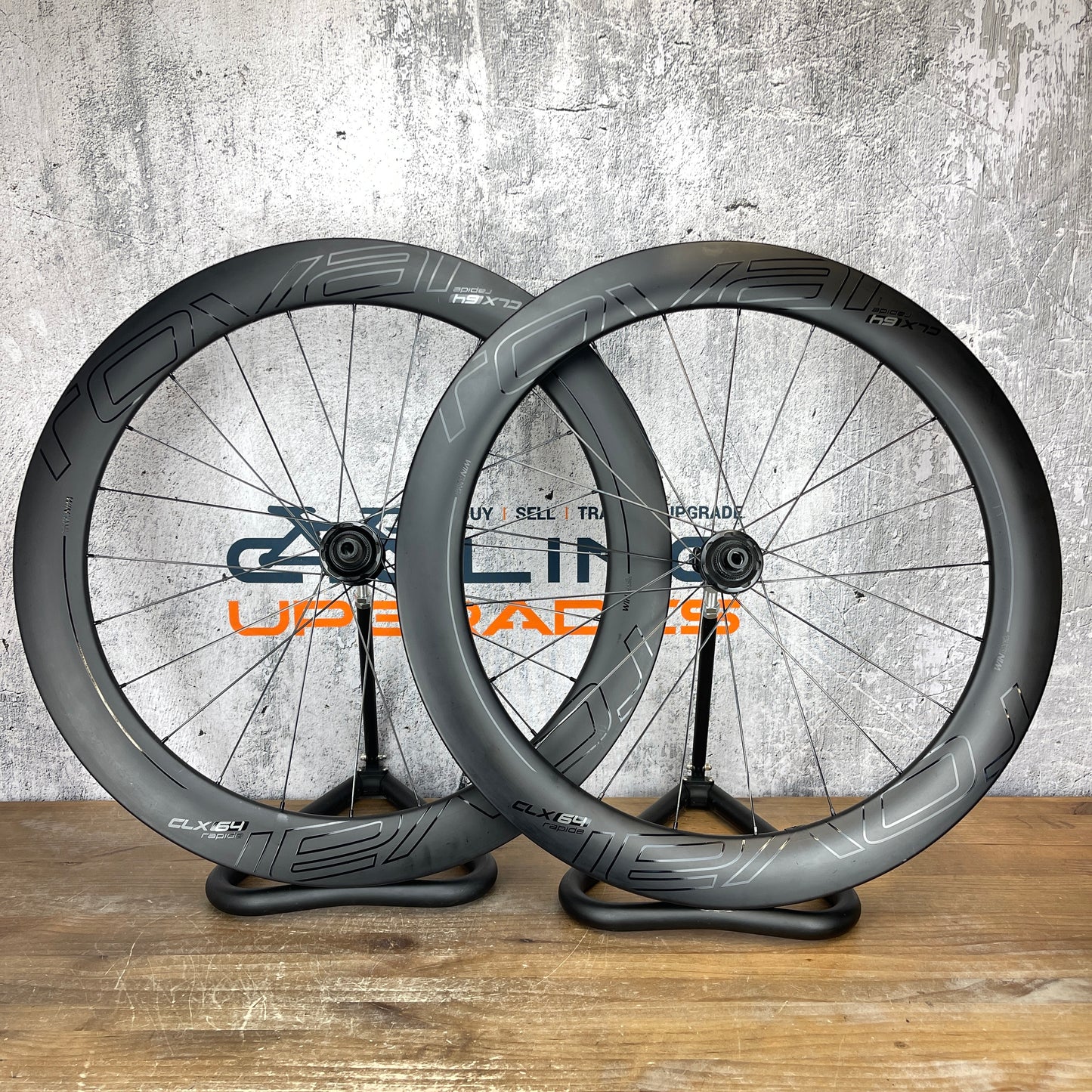 Roval CLX 64 Ceramicspeed Carbon Tubeless Disc Brake Wheelset 700c 1662g