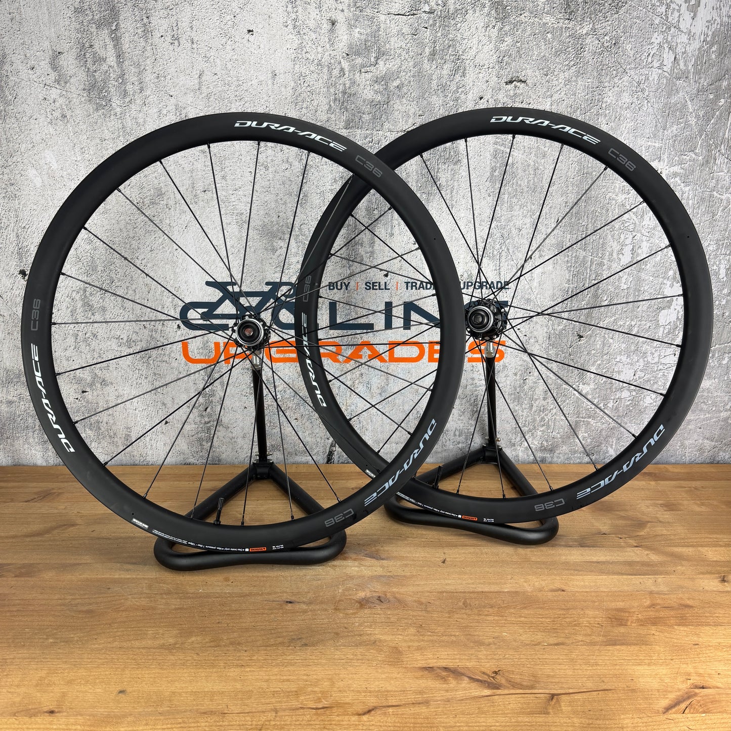 Mint! Shimano Dura-Ace C36 WH-R9270 Carbon Tubeless Disc Wheelset 700c 1375g