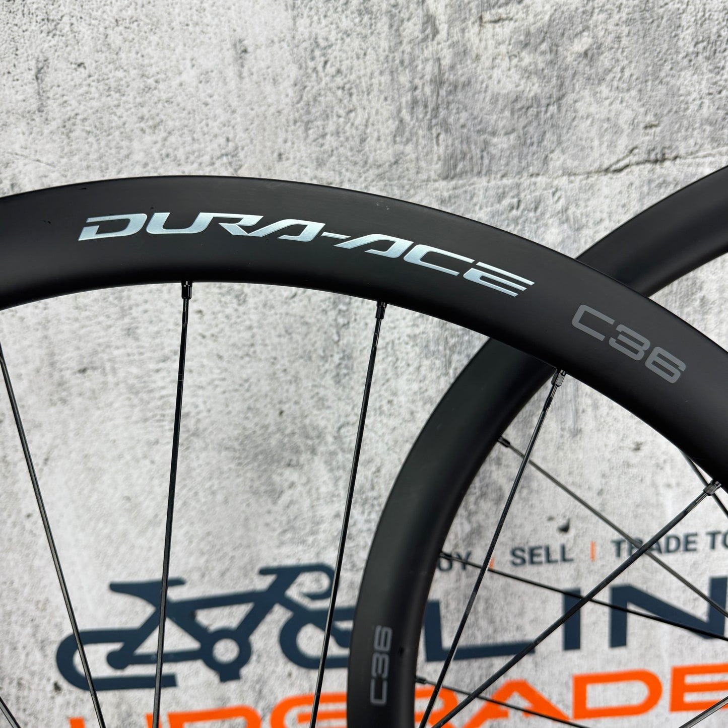 Mint! Shimano Dura-Ace C36 WH-R9270 Carbon Tubeless Disc Wheelset 700c 1375g