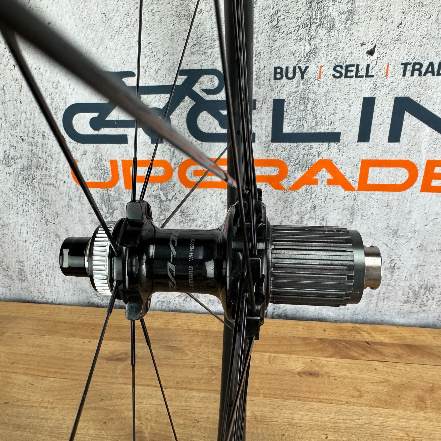 Mint! Shimano Dura-Ace C36 WH-R9270 Carbon Tubeless Disc Wheelset 700c 1375g