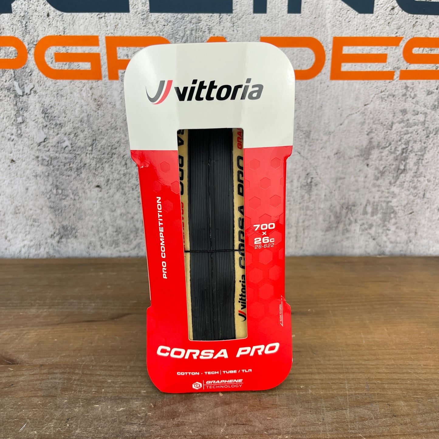Vittoria Corsa Pro Graphene TLR Tubeless 700c x 26mm Road Bike Single Tire