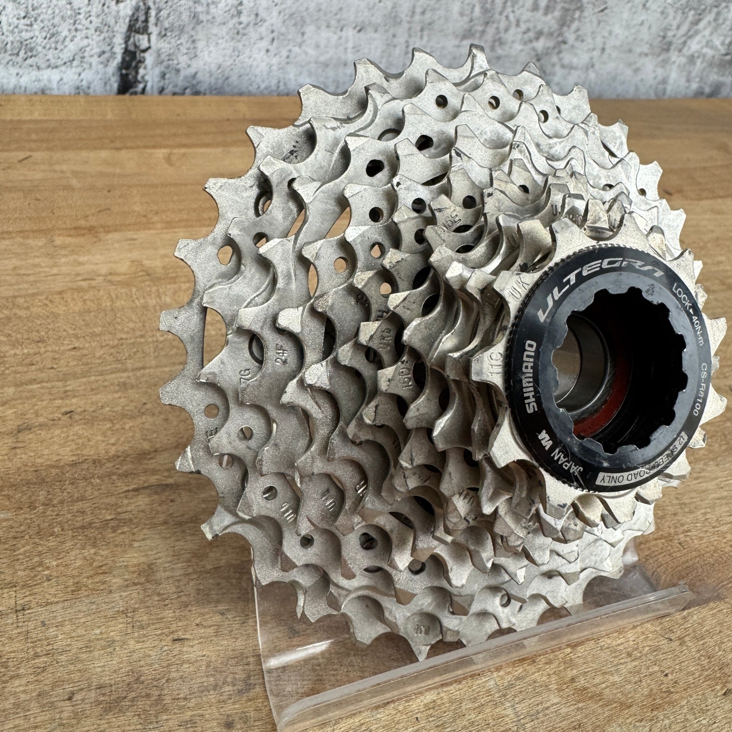 Shimano Ultegra CS-R8100 11-30t 12-Speed "Light Wear" Bike Cassette 290g