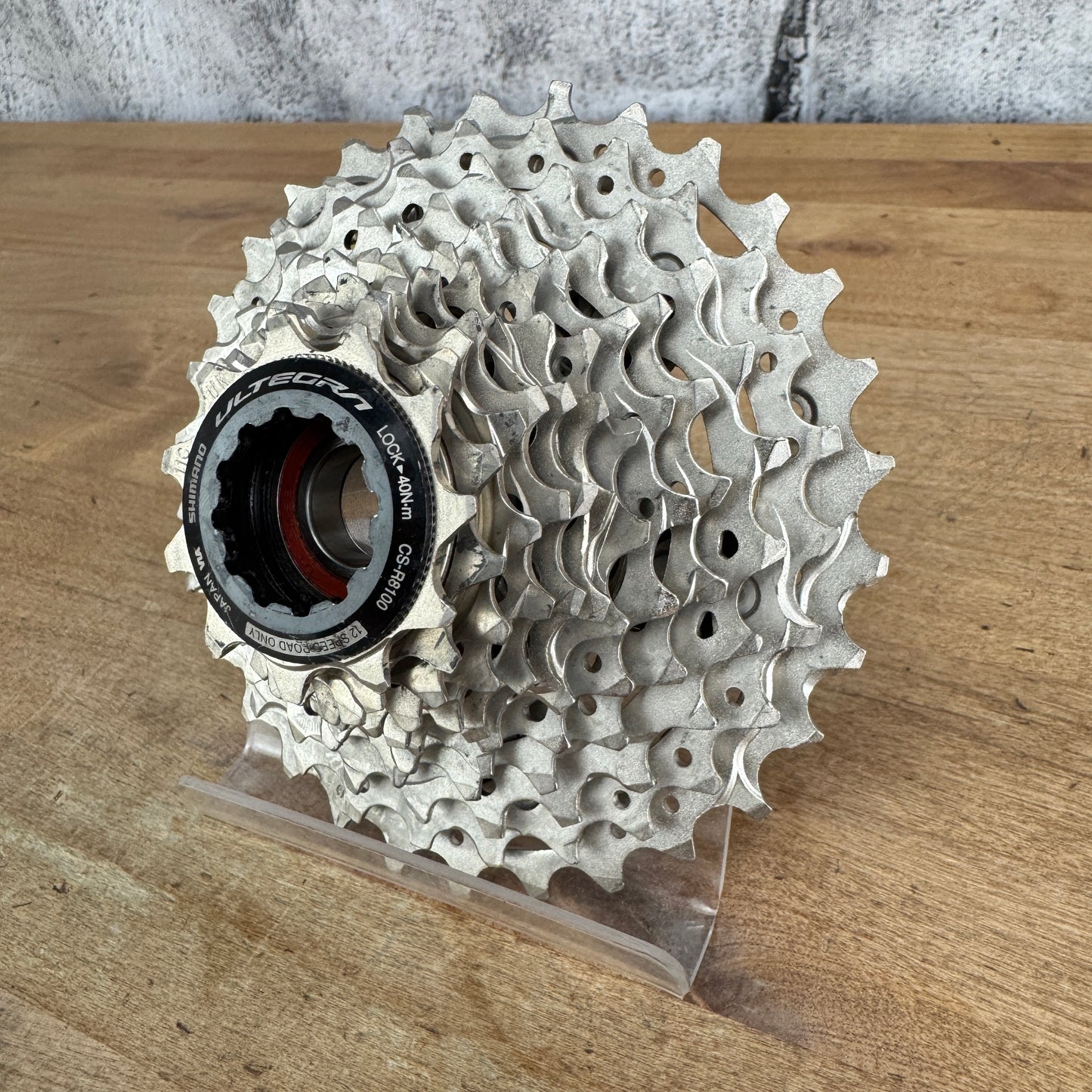 Shimano Ultegra CS-R8100 11-30t 12-Speed "Light Wear" Bike Cassette 290g