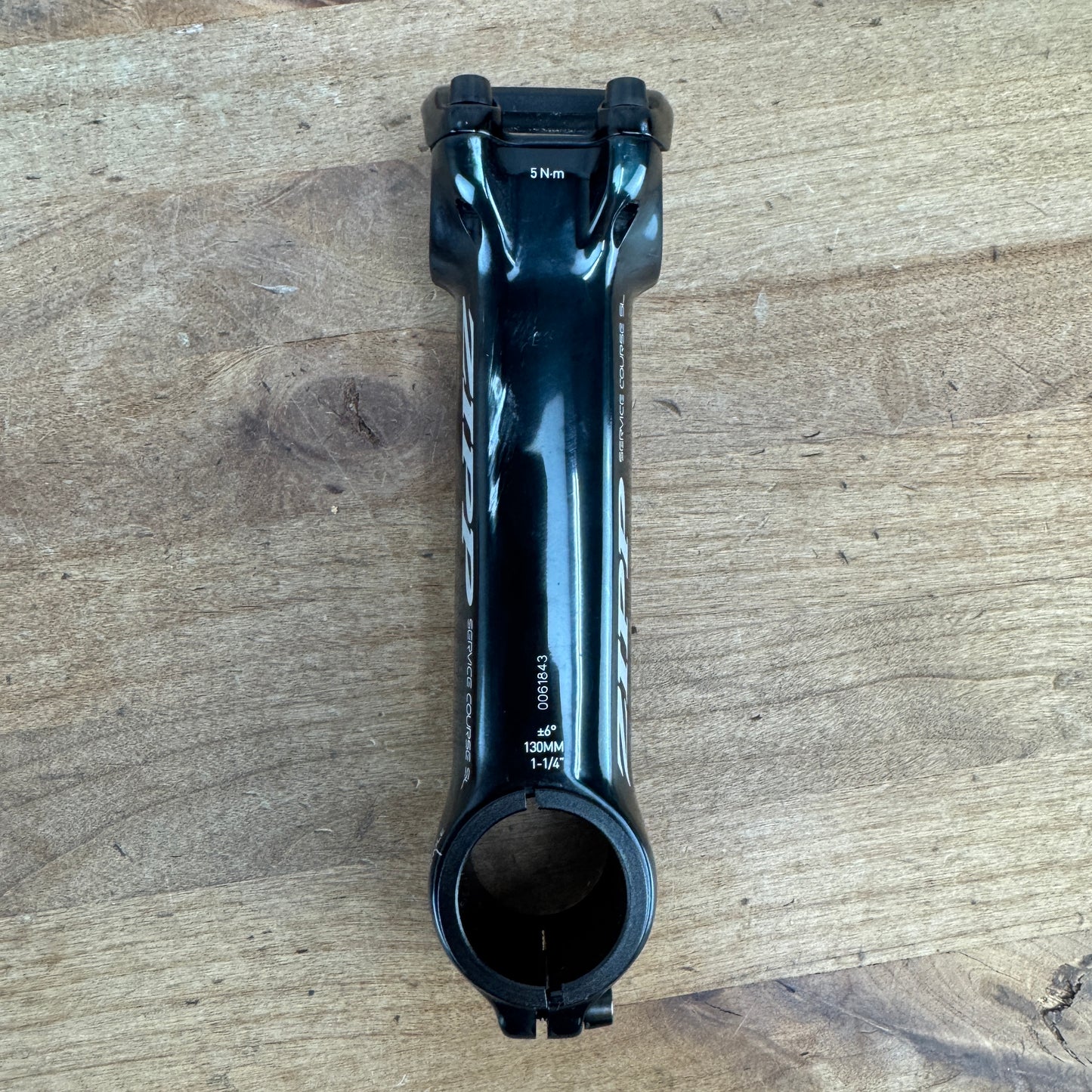 Zipp Service Course SL 130mm ±6 Degree 31.8mm Alloy Bike Stem 186g
