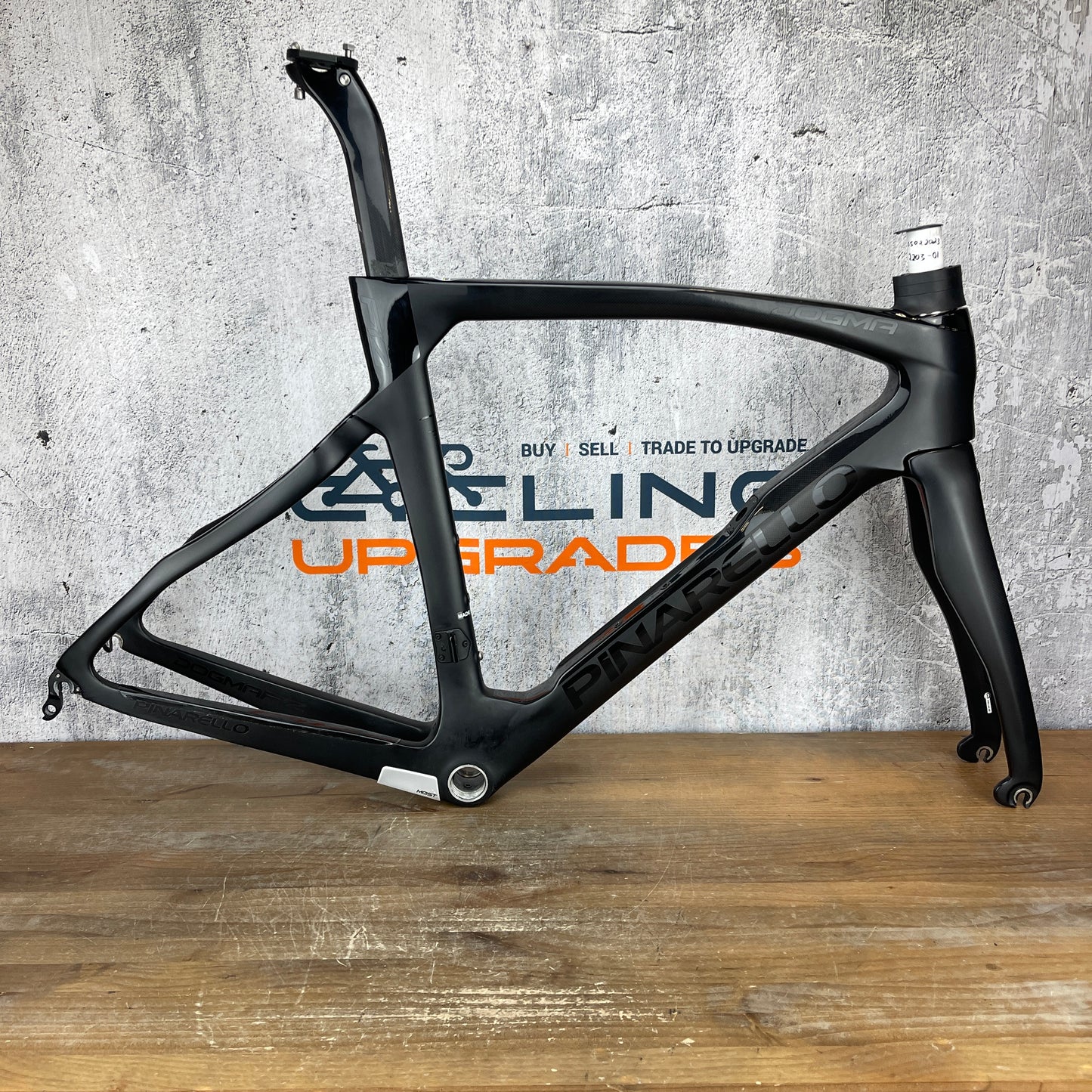 Pinarello Dogma F12 BoB Size 54 (55cm TT) Rim Brake Carbon Frameset 700c 1937g