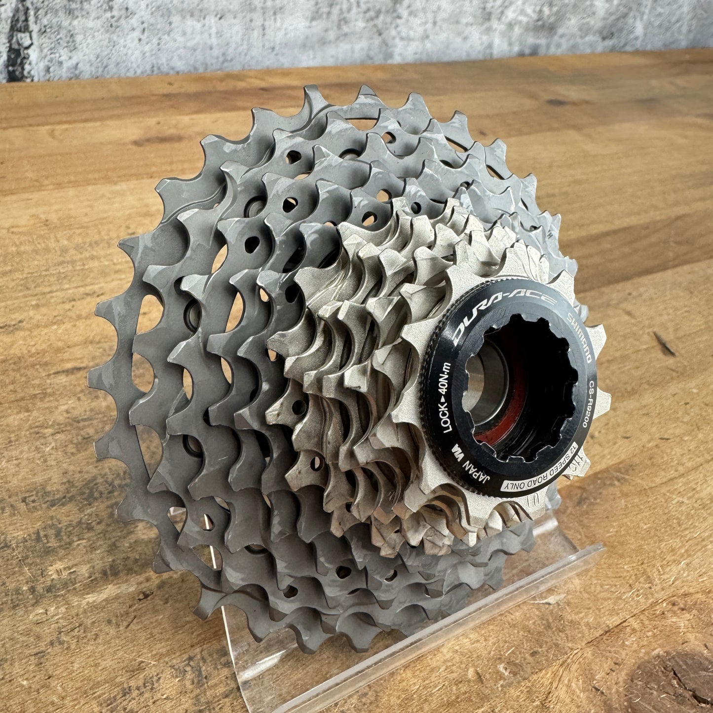 Ridden Once! Shimano Dura Ace CS-R9200 11-30t 12-Speed Bike Cassette 224g