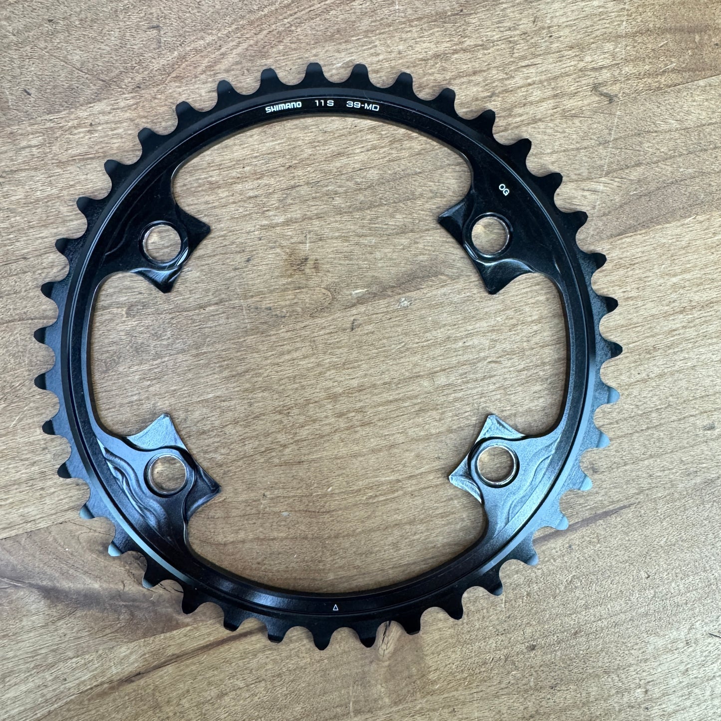 New! Shimano Dura-Ace 9000 53/39t 11-Speed 4-Bolt 110 BCD Chainring Set 140g