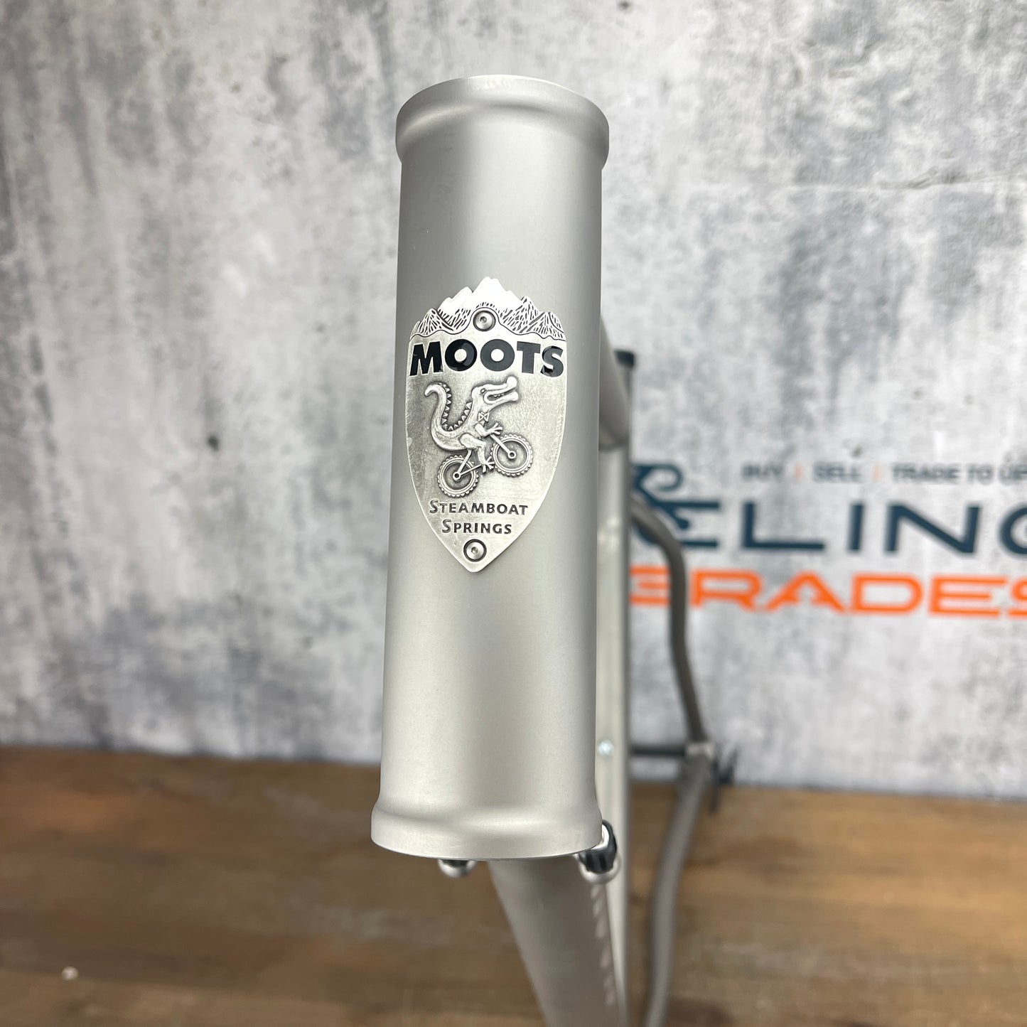 New! 2023 Moots Routt YBB 55cm Disc Brake Titanium Frameset 700c Chris King