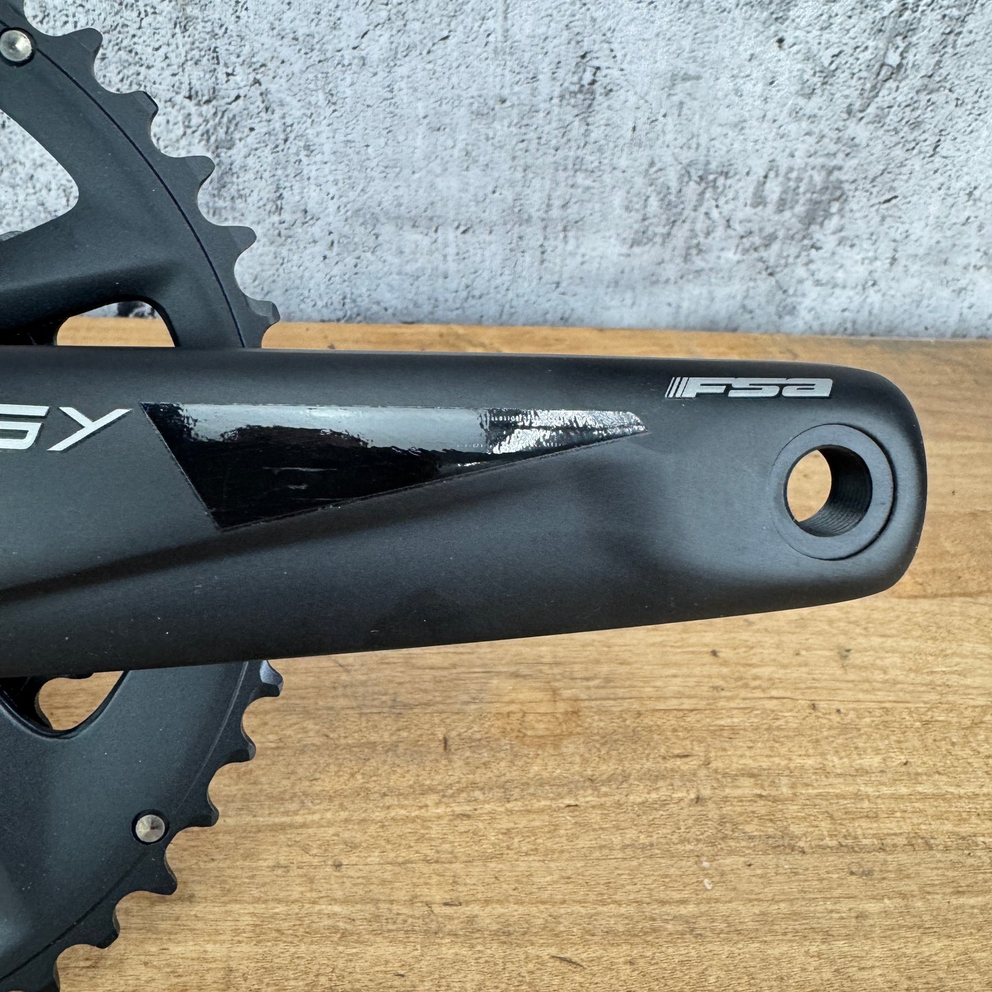 New! FSA Energy 175mm 48/32t Alloy 11-Speed 30mm Orange spindle Crankset 775g