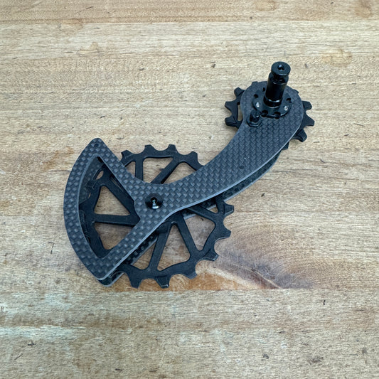 New J&L Carbon OSPW Rear Derailleur Oversized Pulley Wheels for Shimano 11-Speed