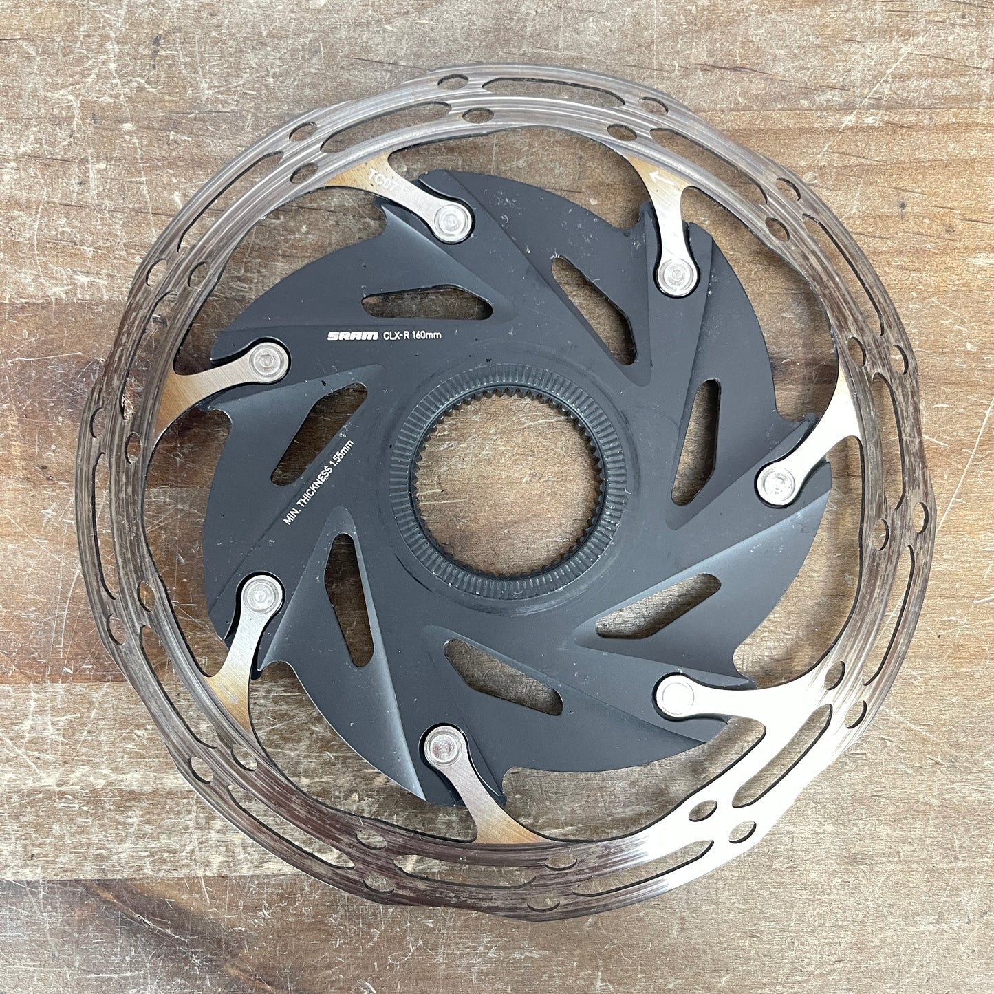 Sram CLX-R Center Lock 160mm Single Disc Brake Rotor
